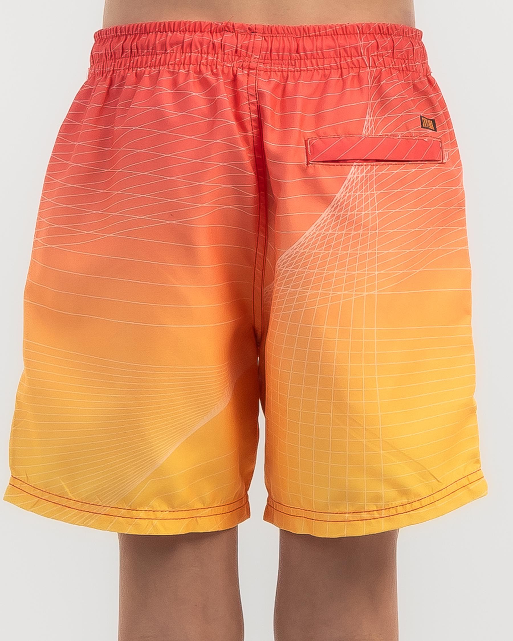 Shop Skylark Boys' Neutral Mully Shorts In Orange - Fast Shipping ...