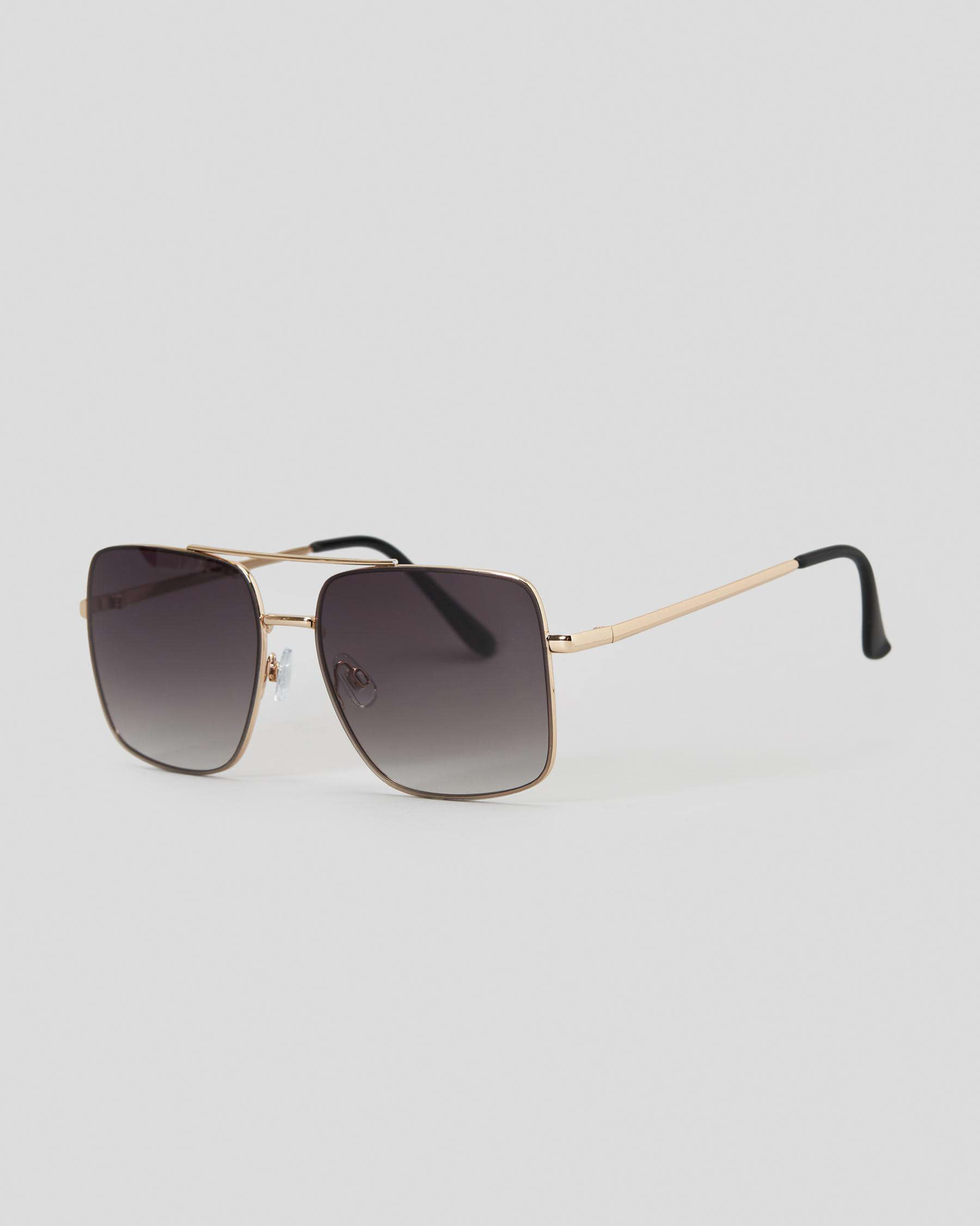 Indie Eyewear Benny Sunglasses In Gold/smoke - FREE* Shipping & Easy ...