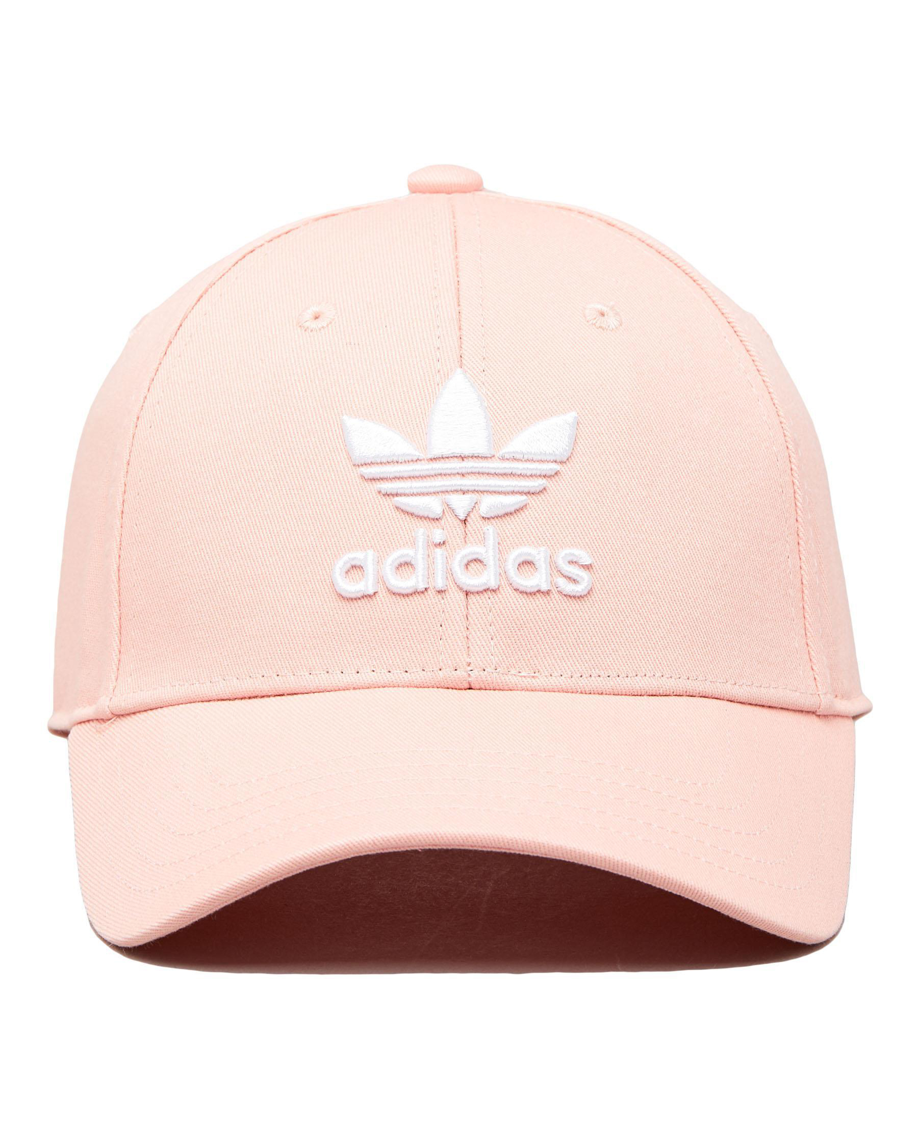 Shop adidas Trefoil Cap In Vapour Pink - Fast Shipping & Easy Returns ...