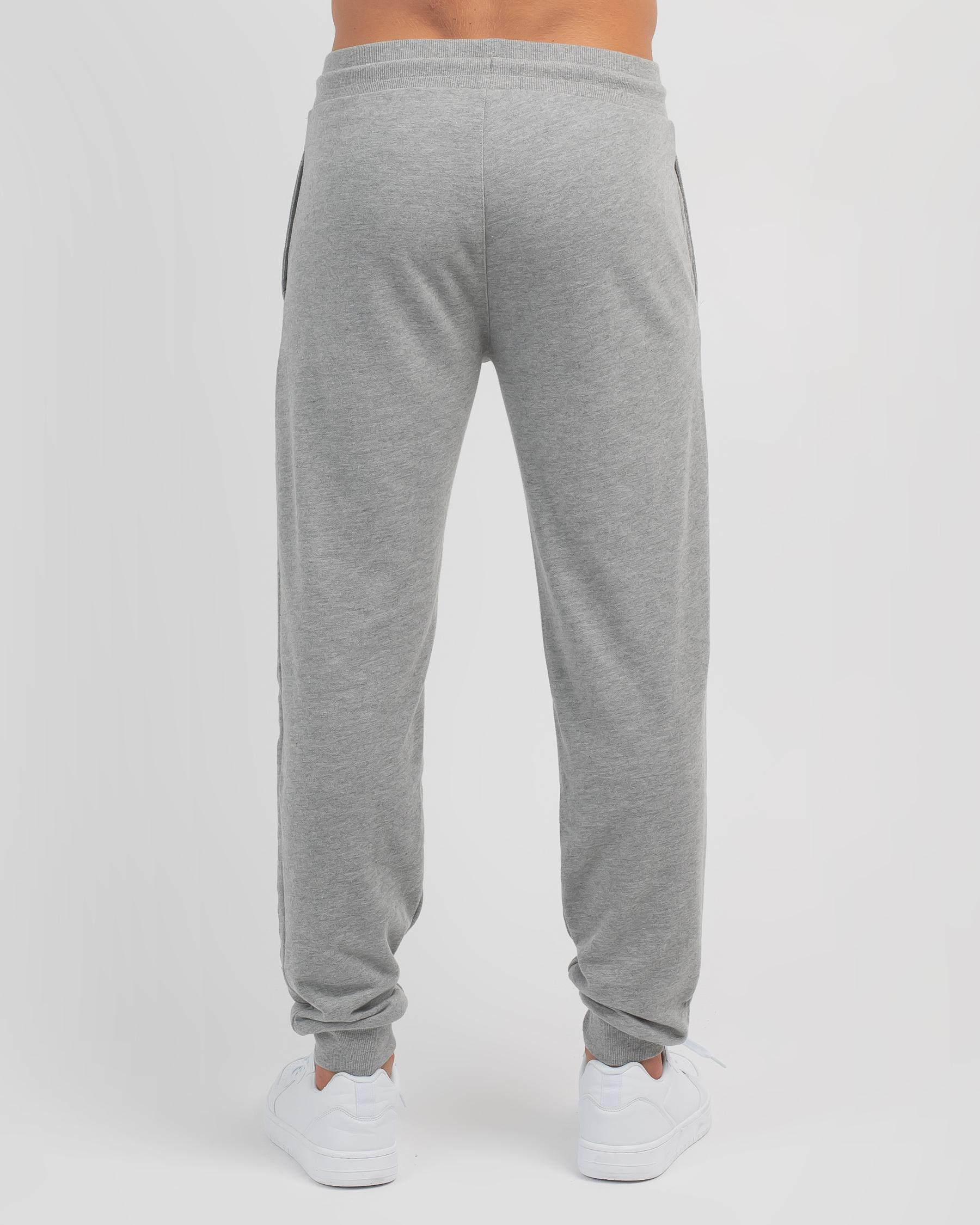 Shop Tommy Hilfiger TH Track Pants In Medium Grey Heather - Fast ...