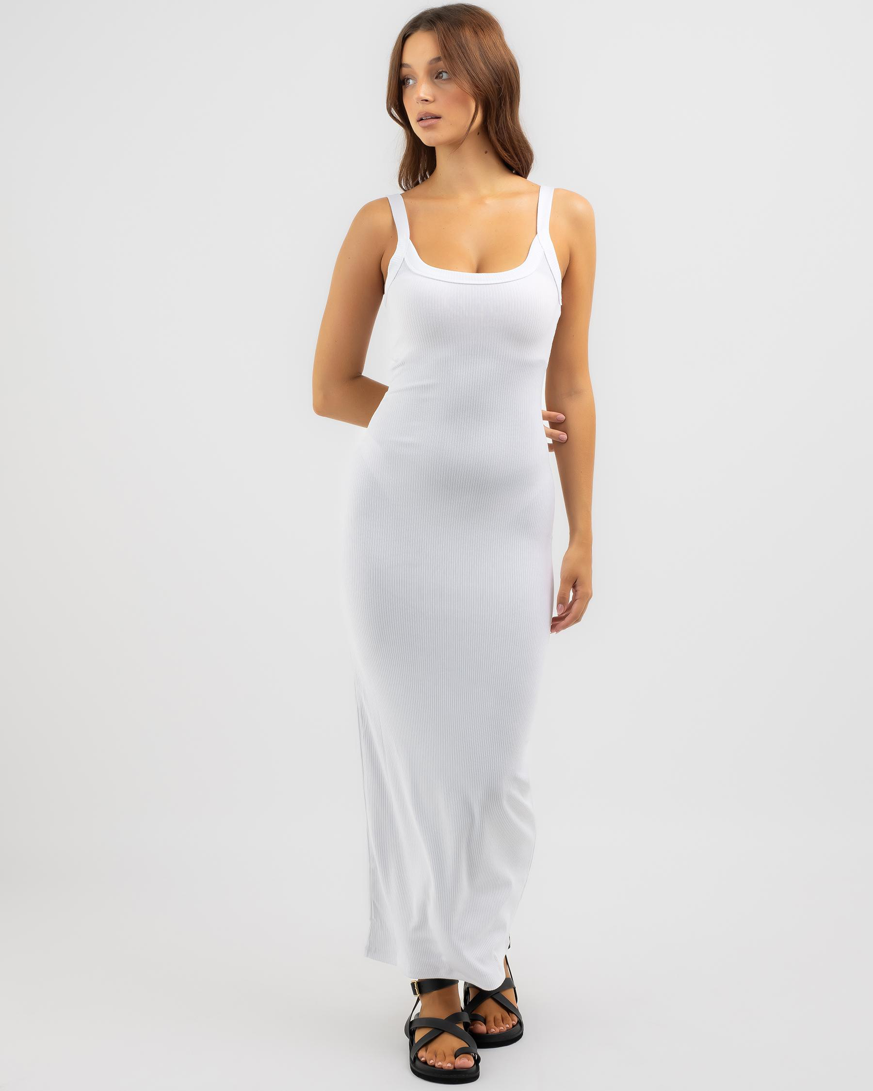 Shop Ava And Ever Ayla Maxi Dress In White - Fast Shipping & Easy ...