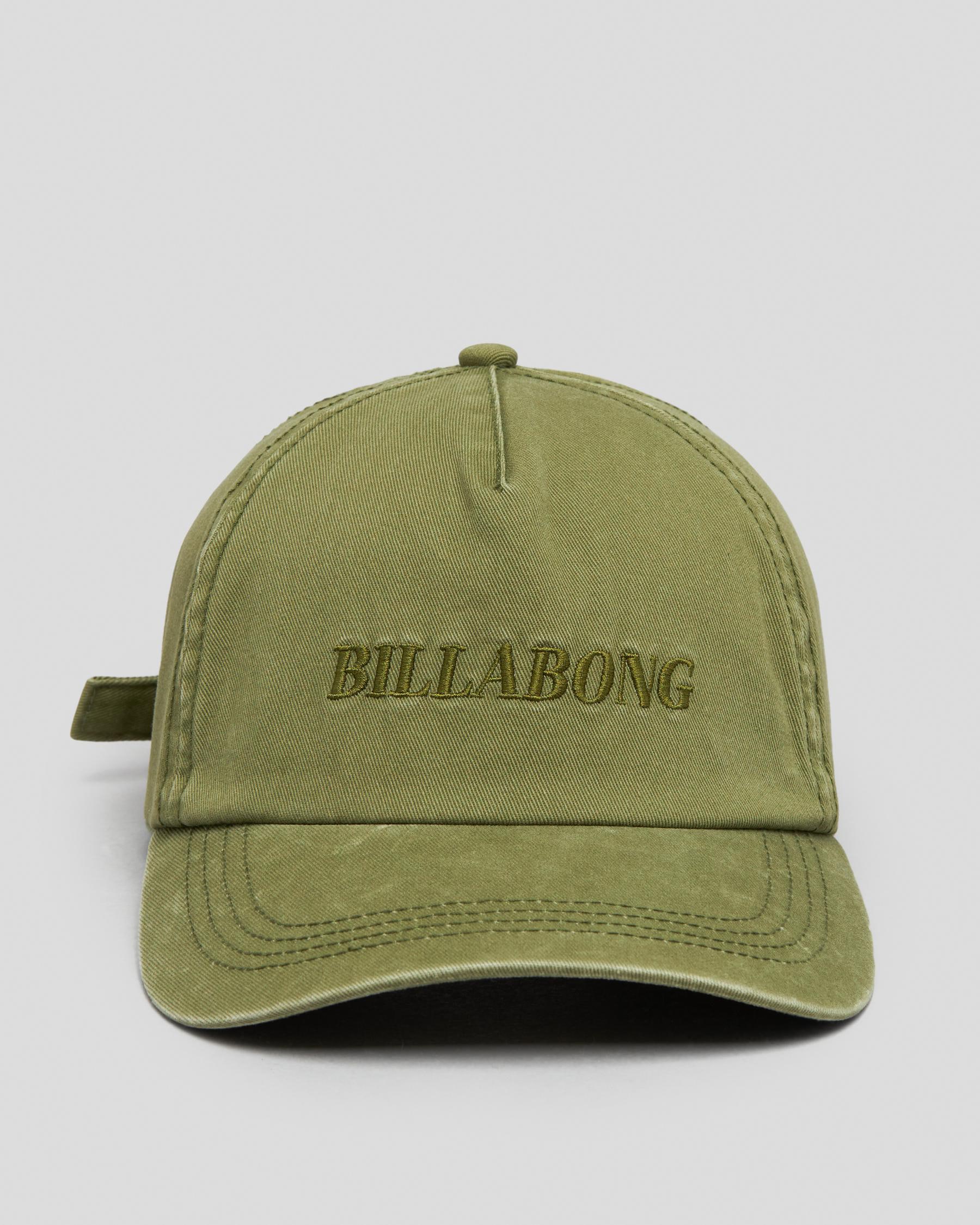 Shop Billabong Baseline Cap In Evergreen - Fast Shipping & Easy Returns ...