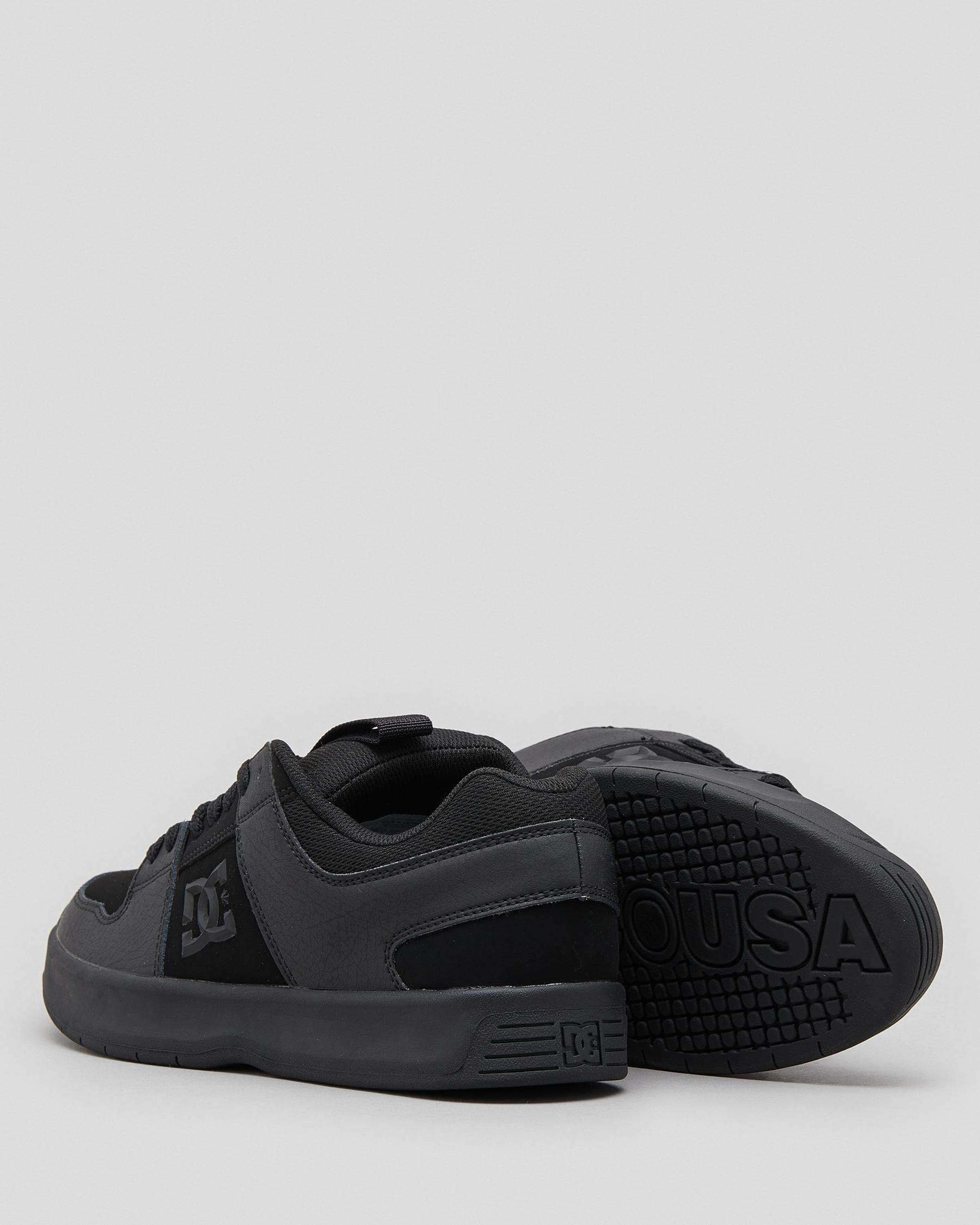 DC Shoes Lynx Zero Shoes In Black/black/black - Fast Shipping & Easy ...