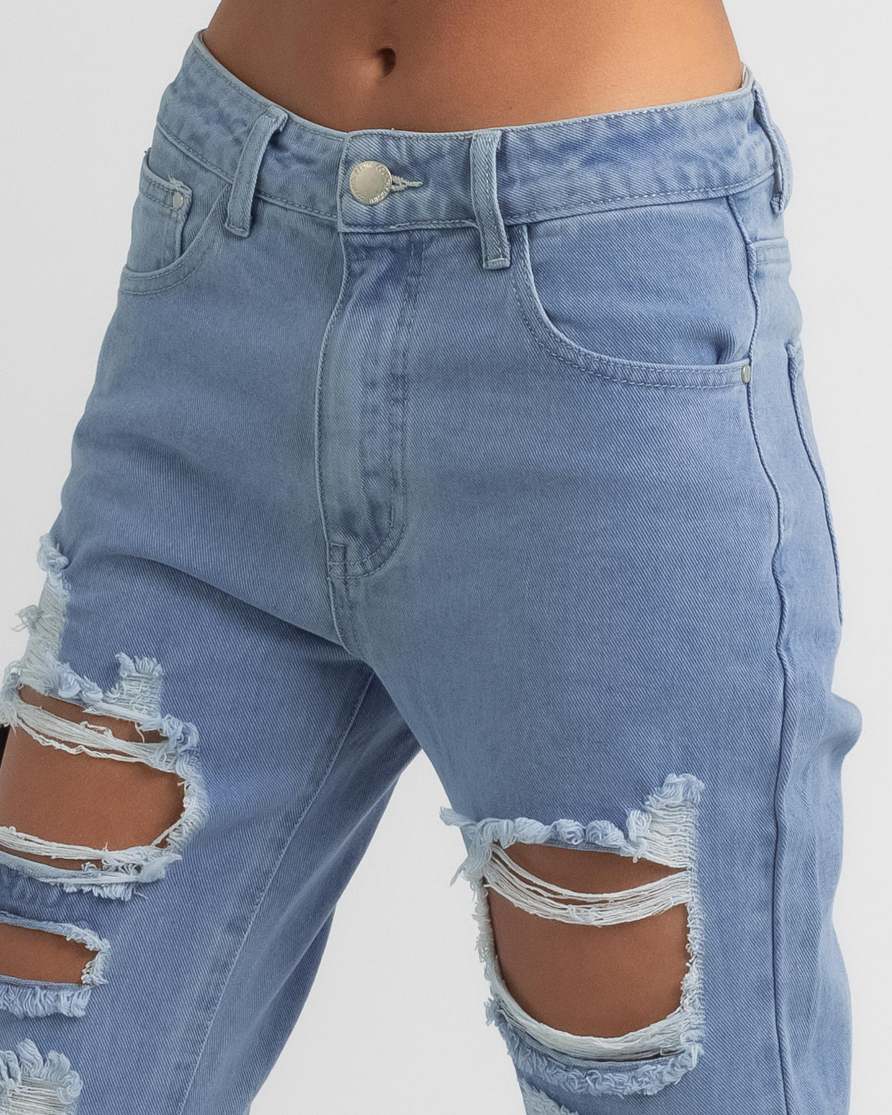 Shop Country Denim Kira Jeans In Light Mid - Fast Shipping & Easy ...