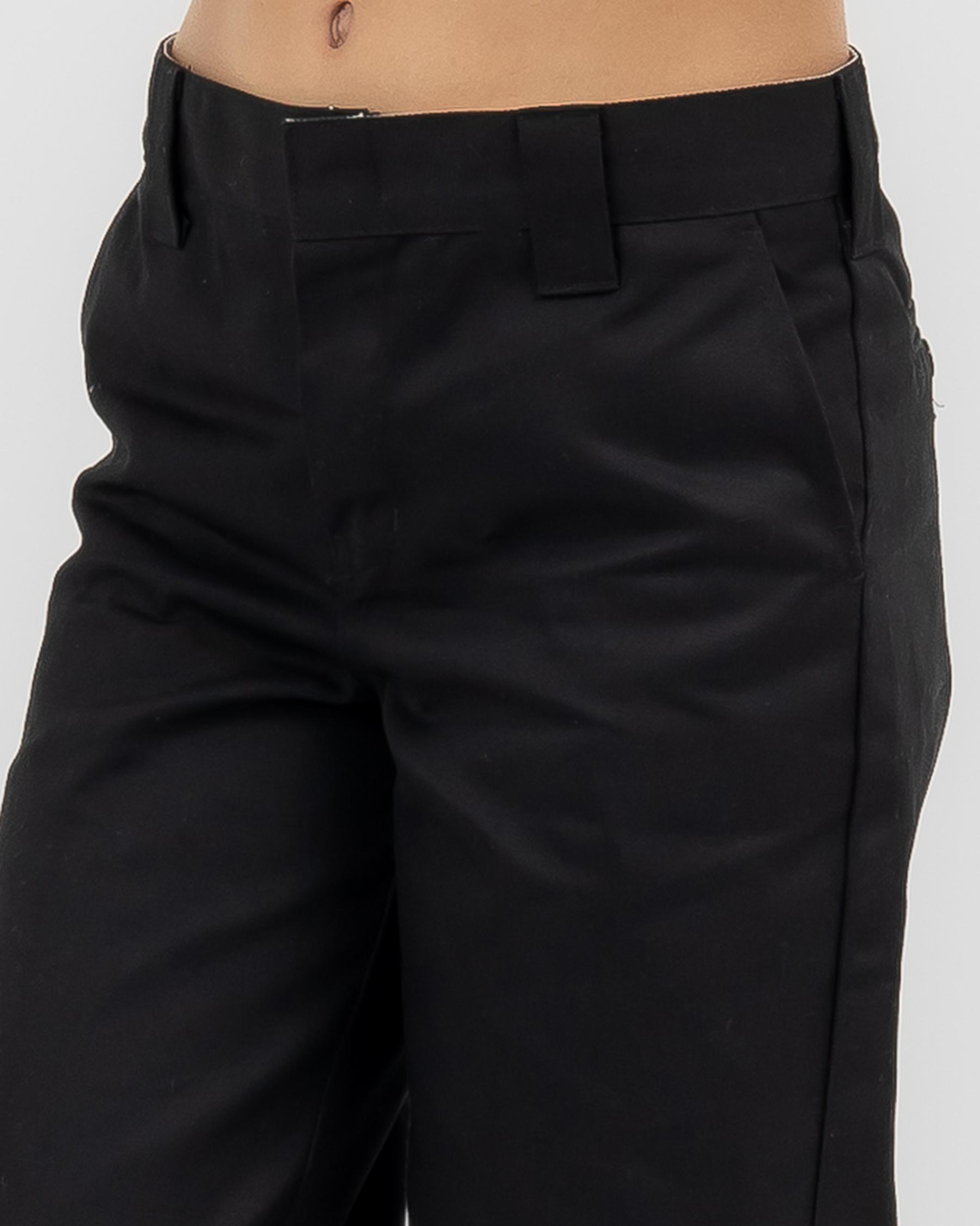 Dickies Girls 478 Original Relaxed Fit Pants In Black City Beach Australia 