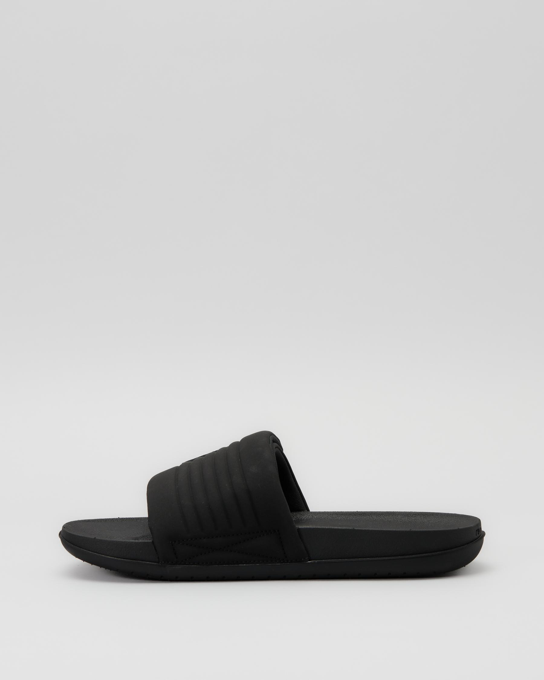 Nike OffCourt Adjust Slides In Black/white-black - FREE* Shipping ...