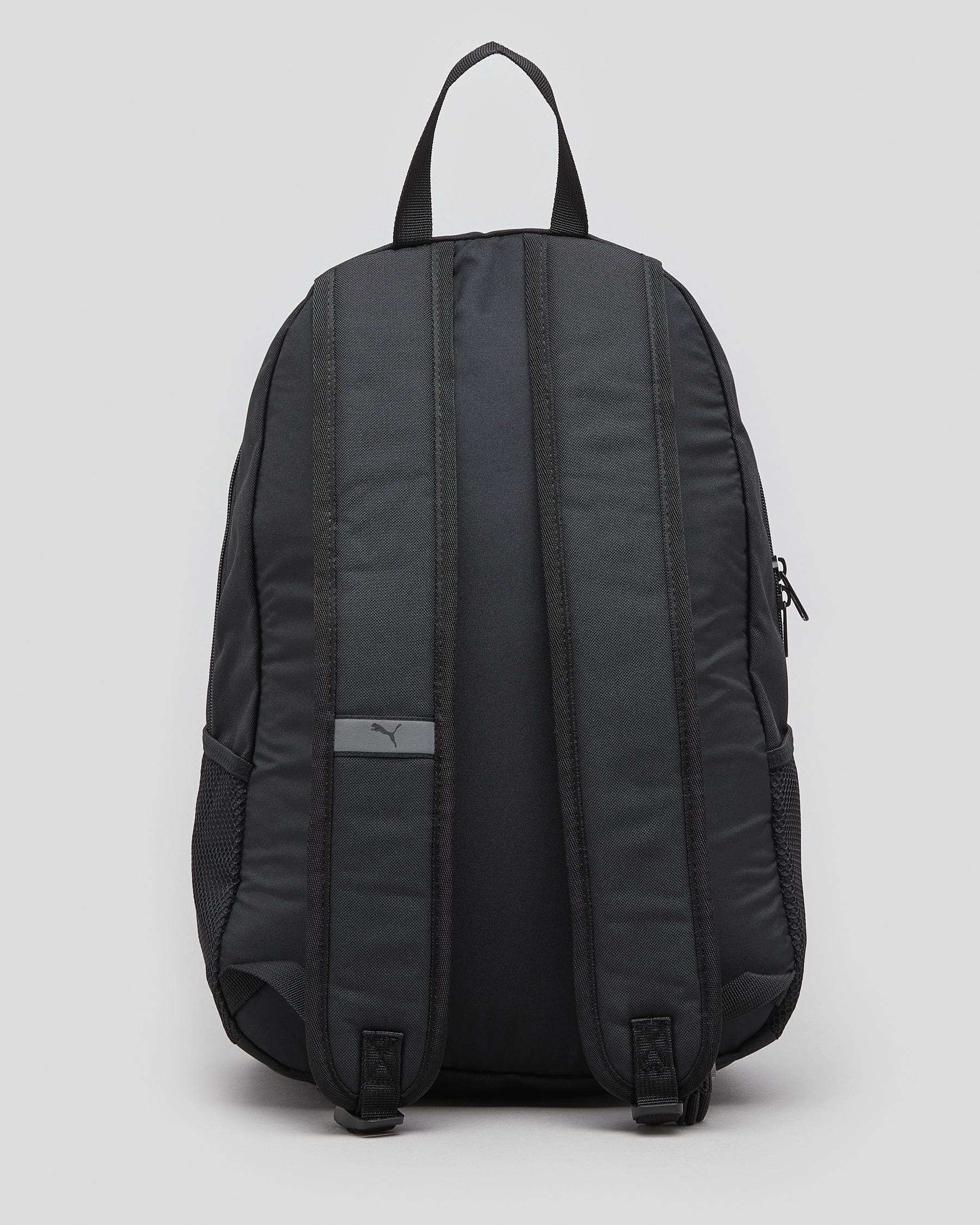 Shop Puma Patch Backpack In Puma Black - Fast Shipping & Easy Returns ...