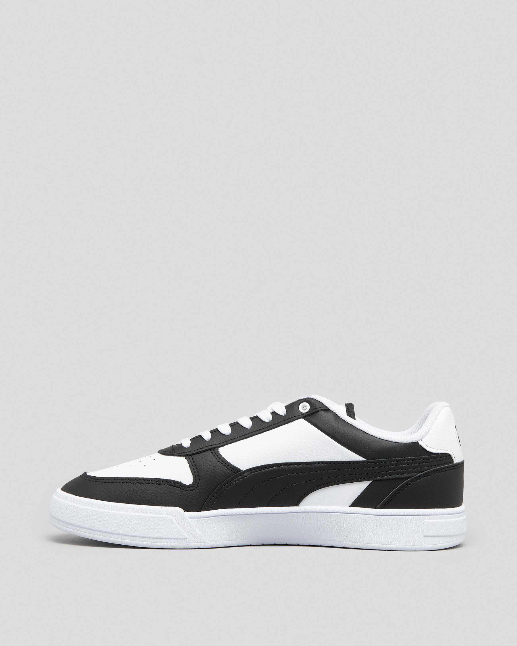 Shop Puma Caven Dime Shoes In Puma White-puma Black-puma Siler-puma ...