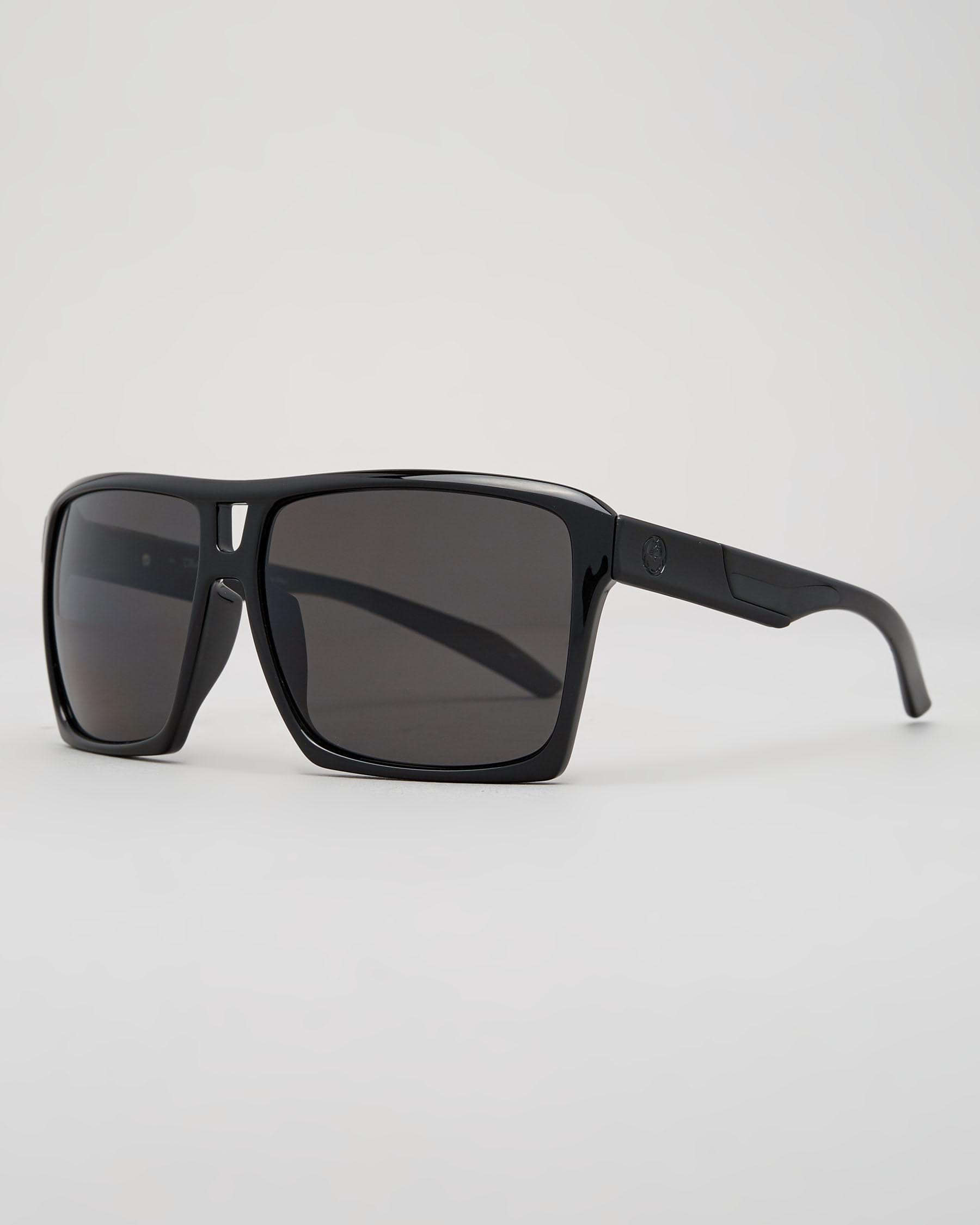 Dragon Alliance The Verse Polarized Sunglasses In Shiny Black/ll Smoke ...