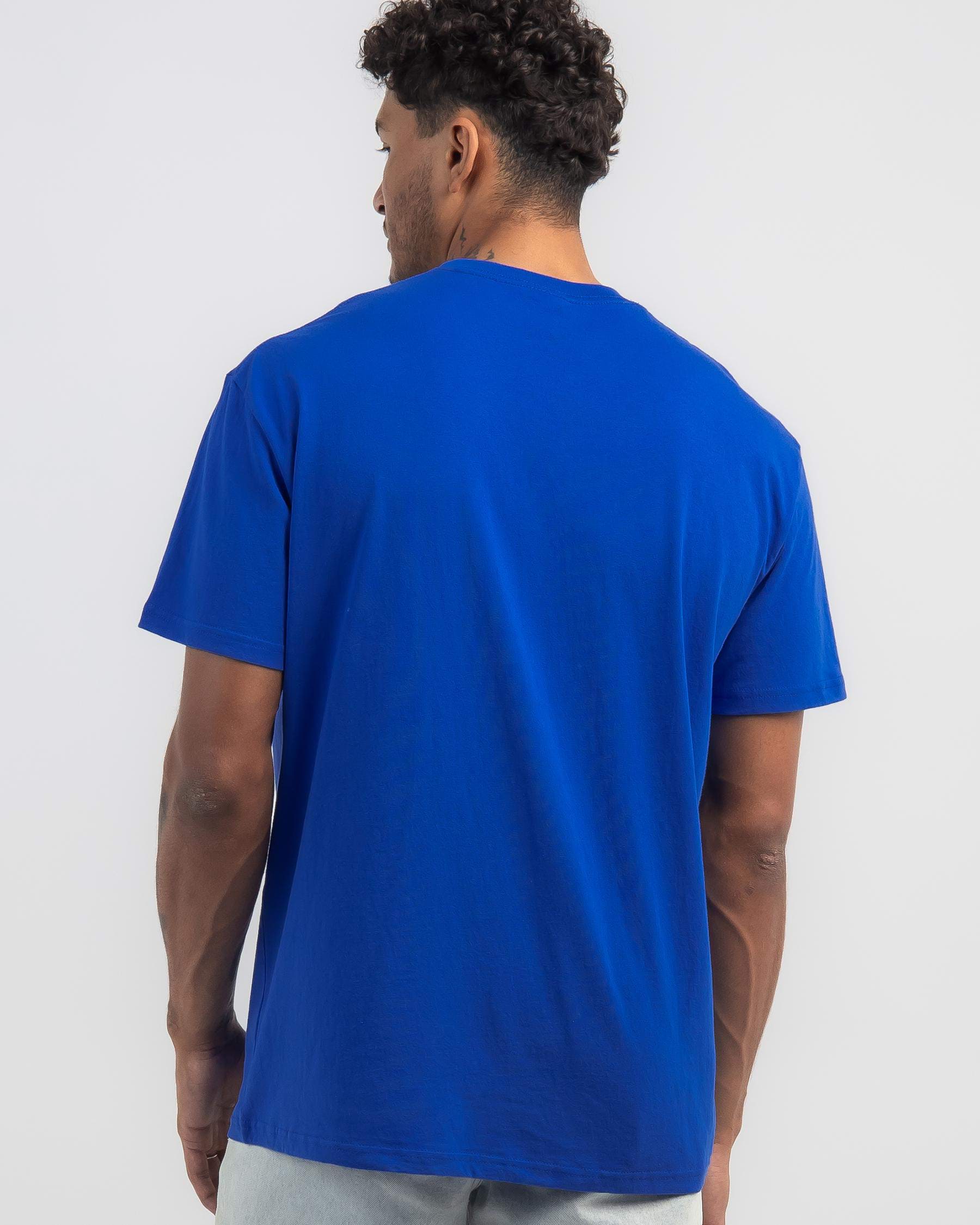 Shop Stussy Solid Graffiti T-Shirt In Ultramarine - Fast Shipping ...