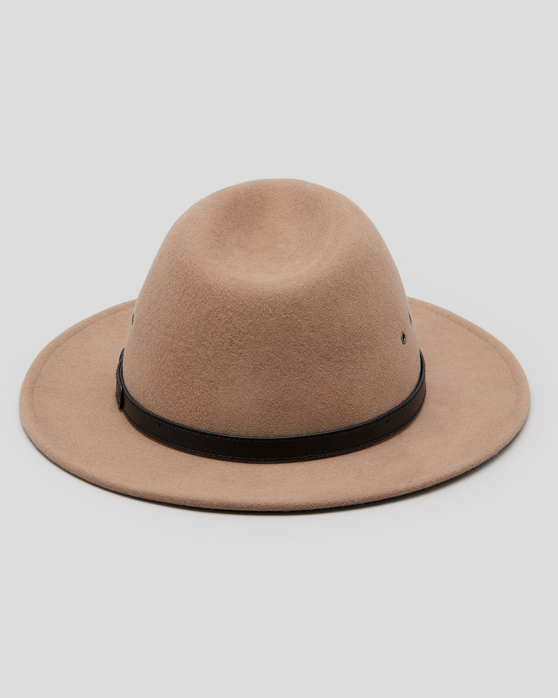 Shop Billy Bones Club Salted Caramel Felt Hat In Salted Caramel - Fast ...