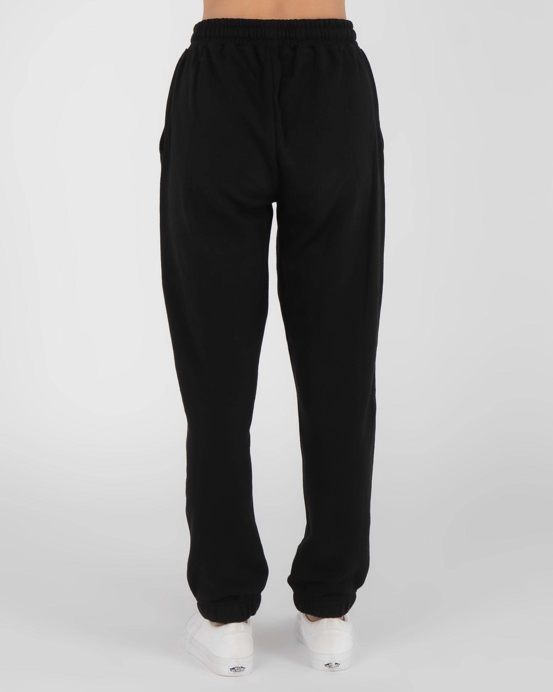 Shop Stussy Player Track Pants In Black - Fast Shipping & Easy Returns ...