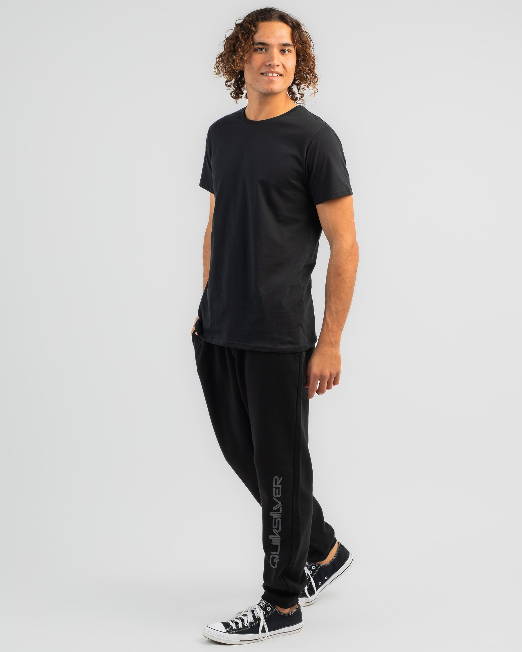 Quiksilver Screen Track Pants In Black - Fast Shipping & Easy Returns ...