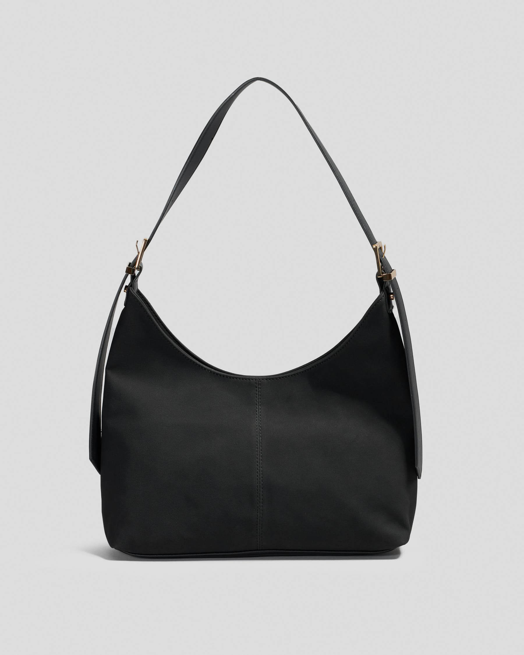 Ava And Ever Sadie Hand Bag In Black Suede - FREE* Shipping & Easy ...