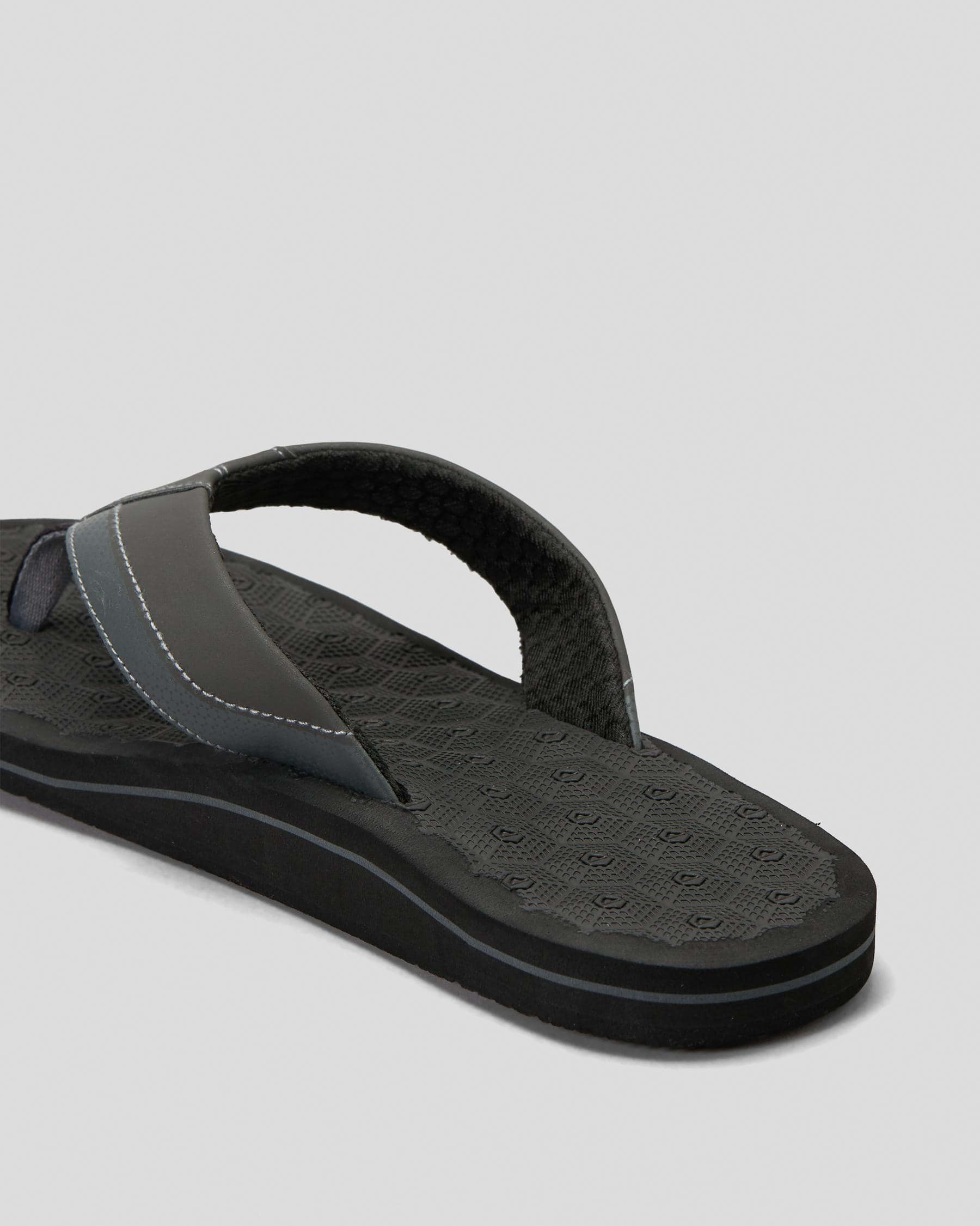 Shop Reef The Ripper Thongs In Dark Grey - Fast Shipping & Easy Returns ...