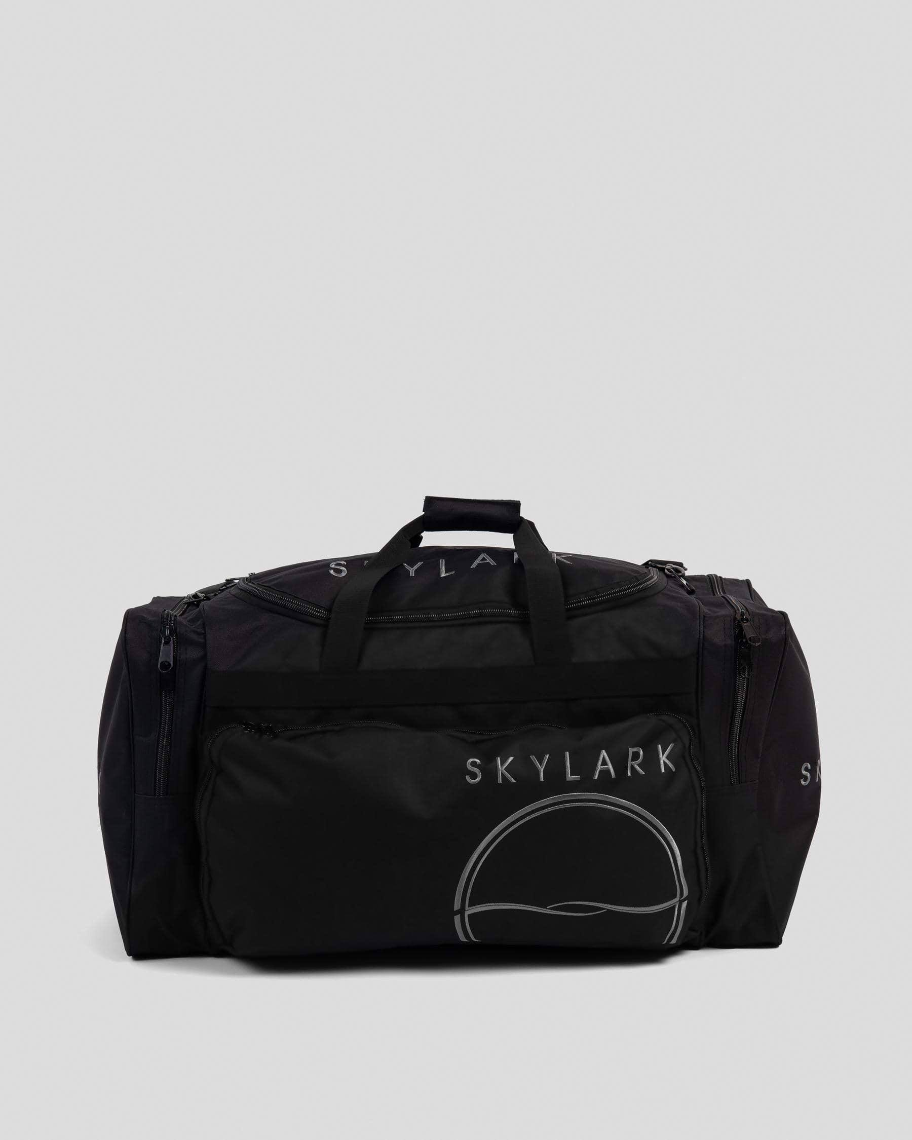 Skylark Traveller Duffle Bag In Black City Beach New Zealand