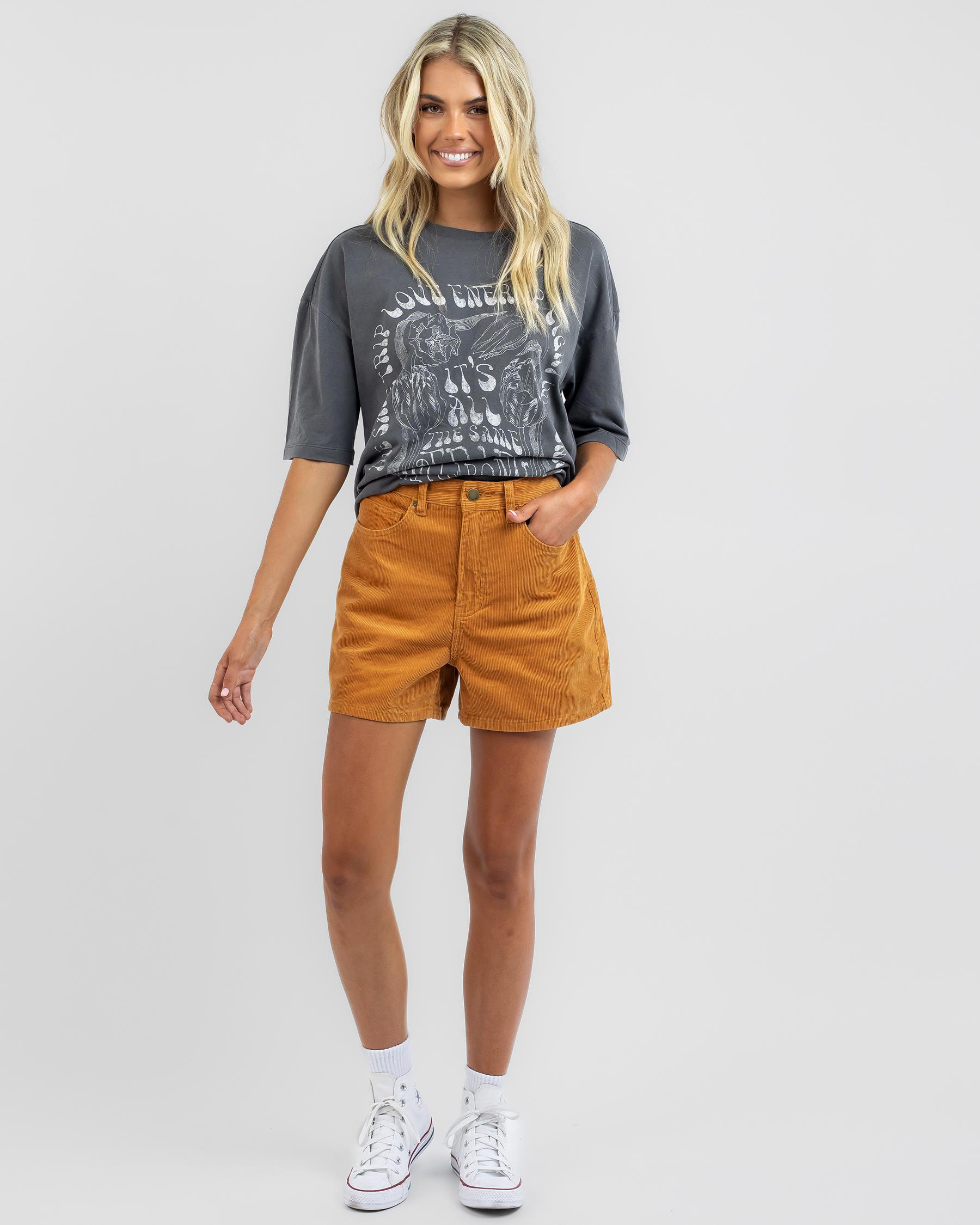 Riley - Corduroy Shorts for Women