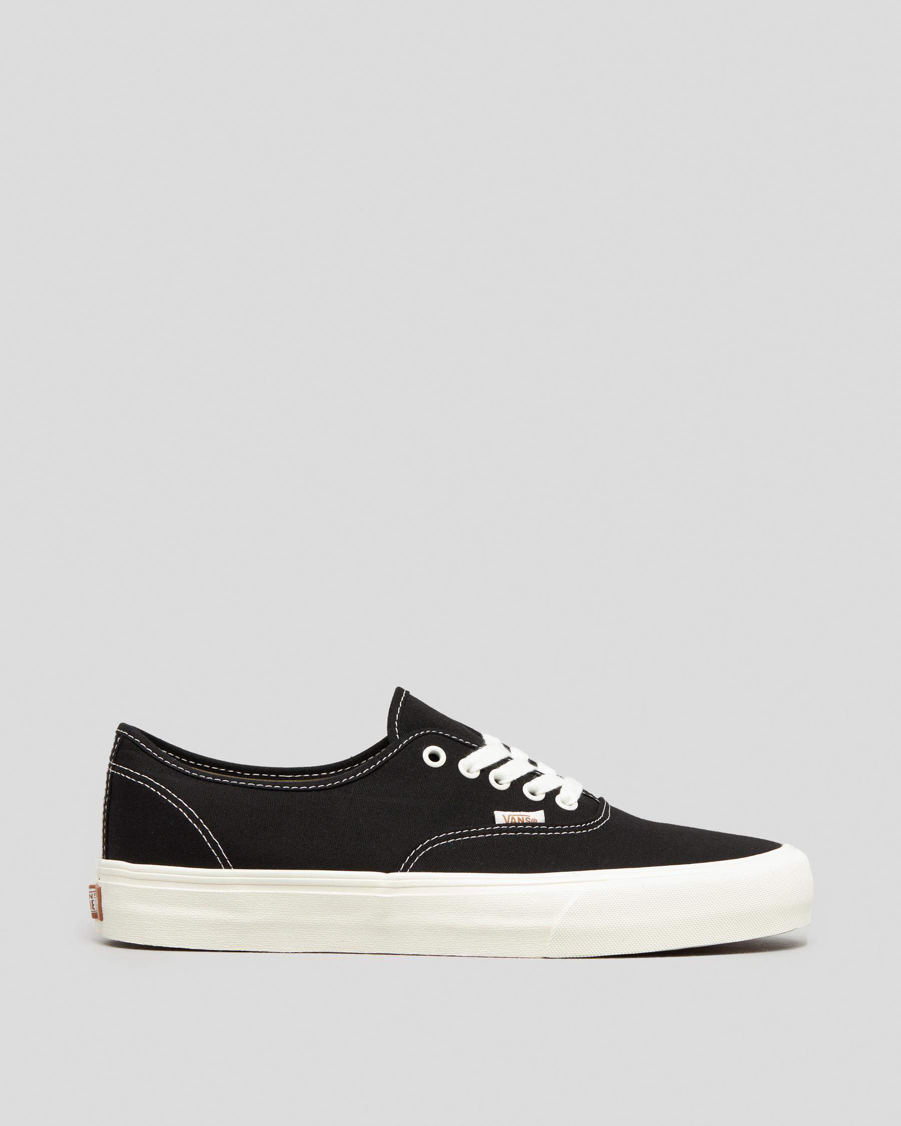 Shop Vans Authentic VR3 Shoes In Black/marshmallow - Fast Shipping ...