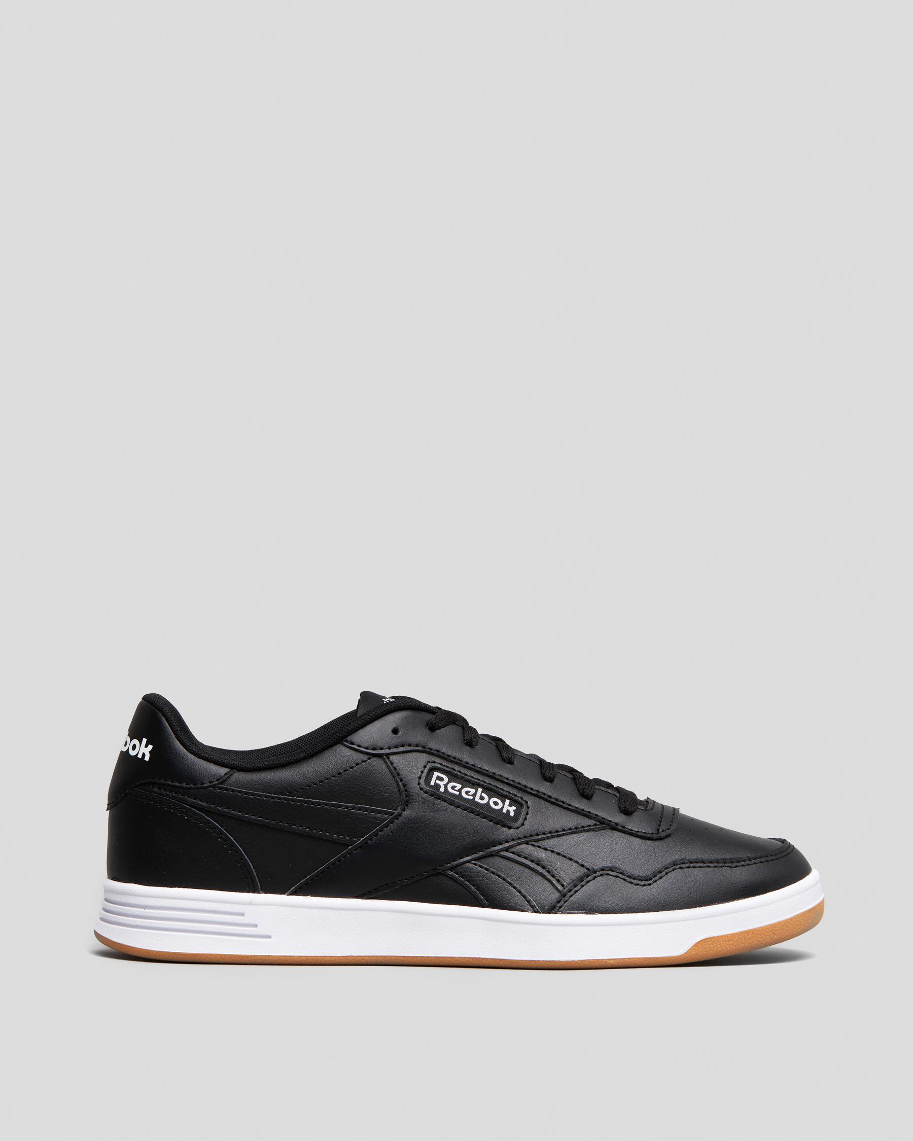 Shop Reebok Court Advance Shoes In Core Black/ftwr White/reebok Rubber ...