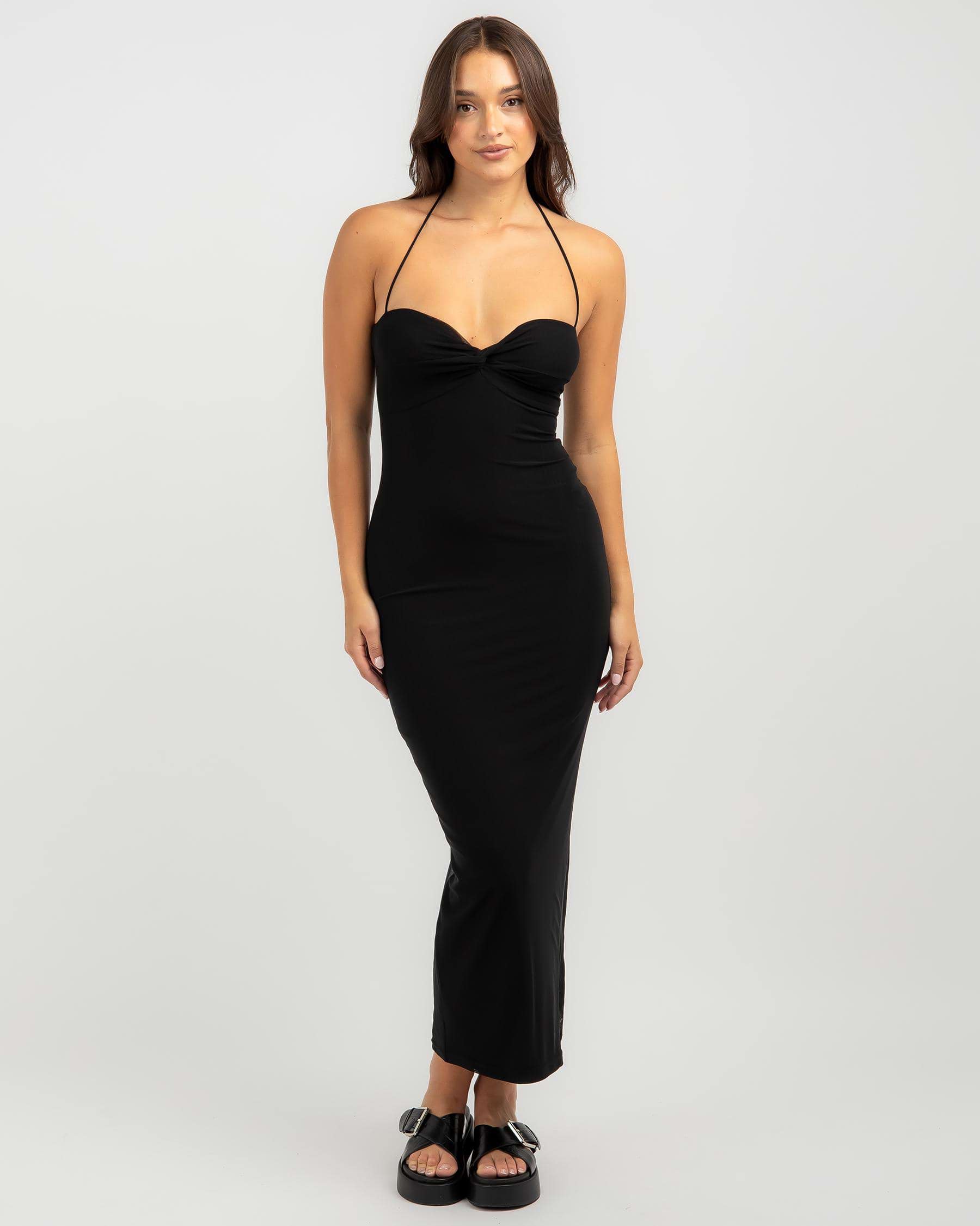 Shop Ava And Ever Samie Maxi Dress In Black - Fast Shipping & Easy ...