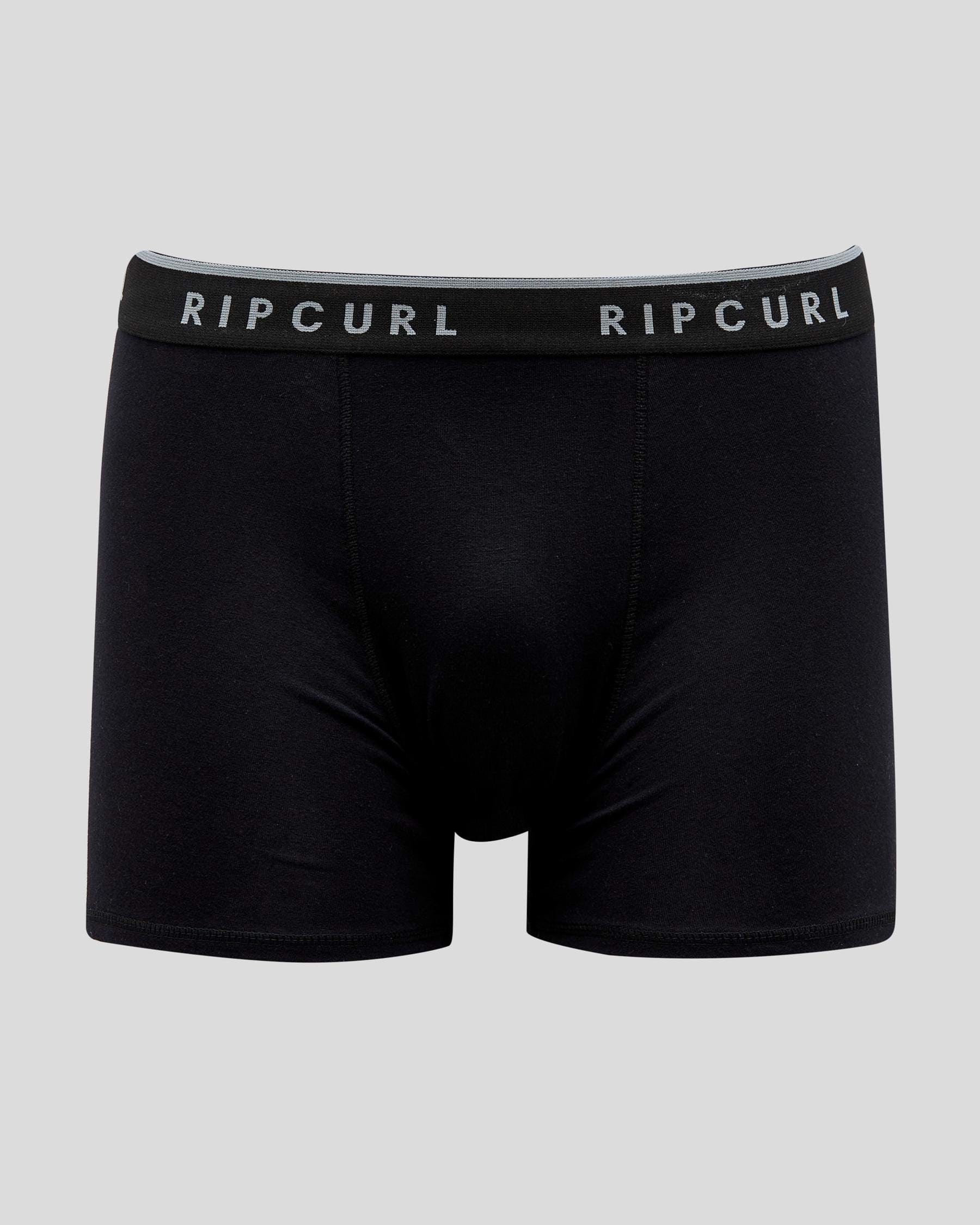 Shop Rip Curl Vaporcool Boxers In Black - Fast Shipping & Easy Returns ...