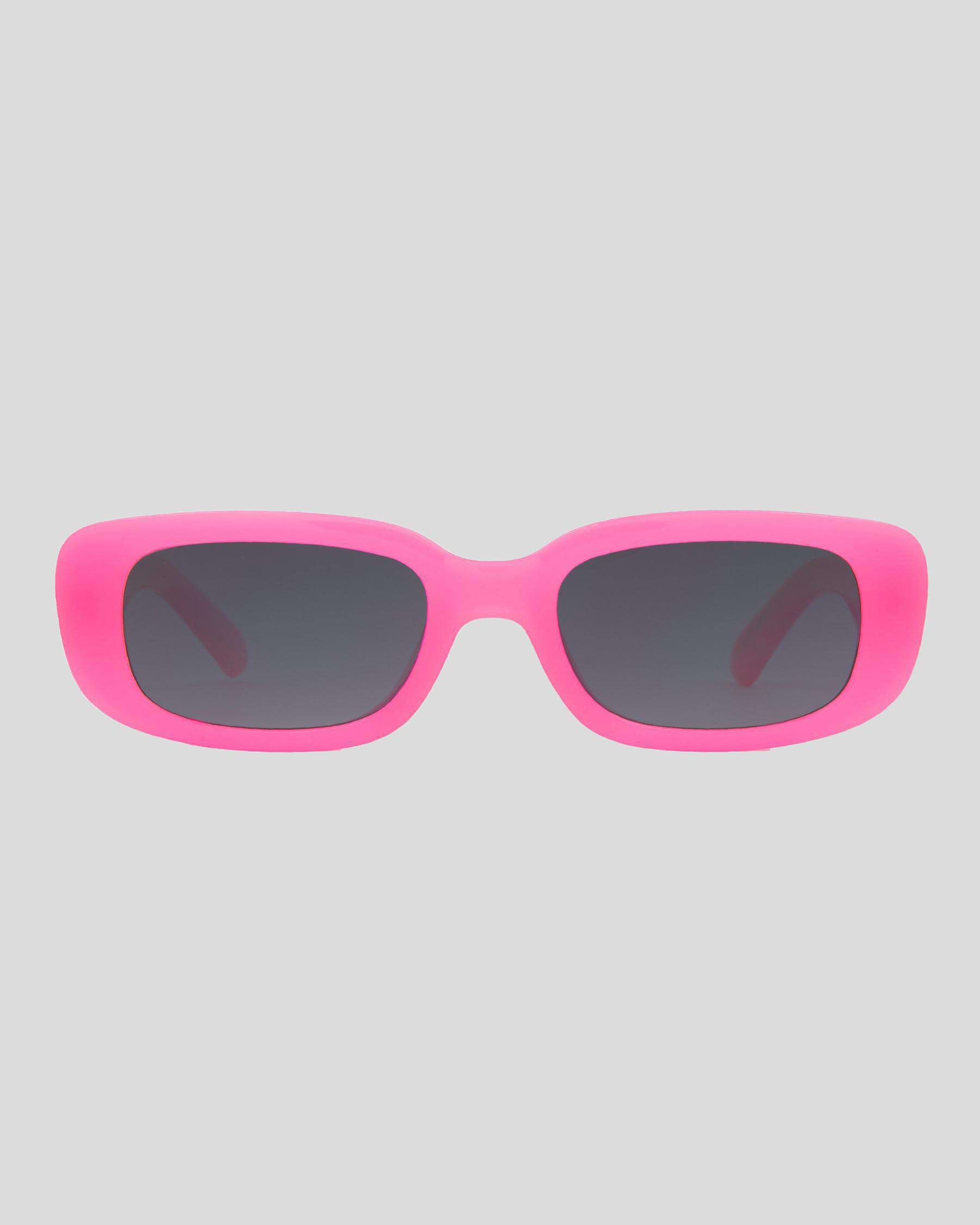 Shop Carve Lizbeth Sunglasses In Flamingo Pink/grey - Fast Shipping ...