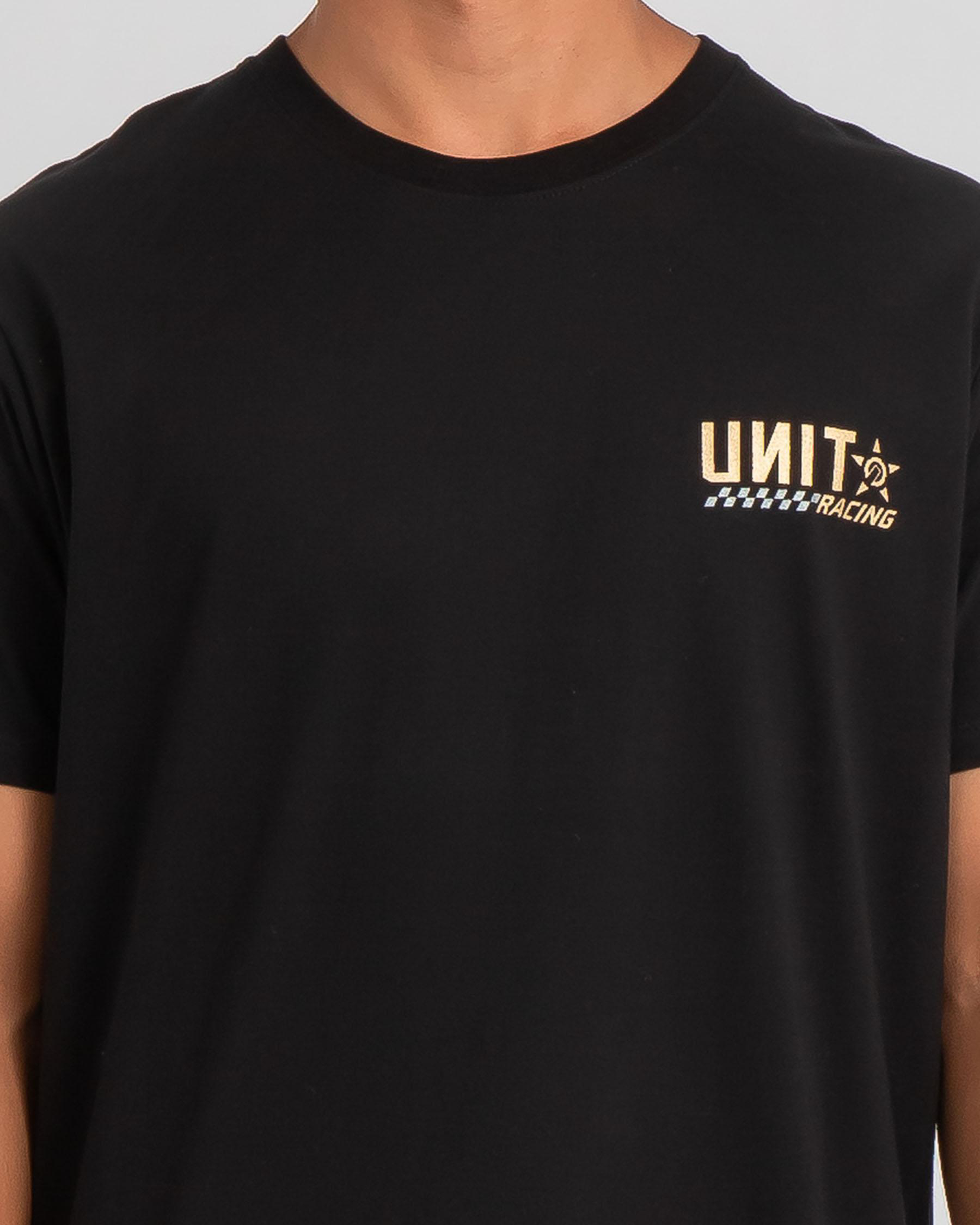 Unit Racing T-Shirt In Black - Fast Shipping & Easy Returns - City ...