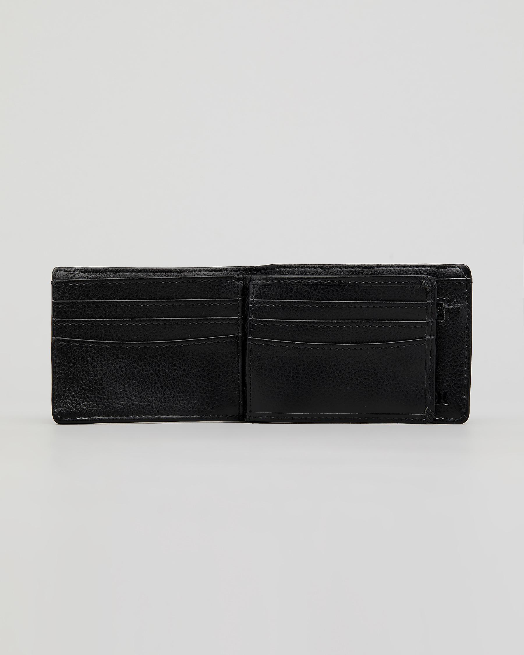 Shop Hurley One And Only PU Wallet In 010 - Fast Shipping & Easy ...