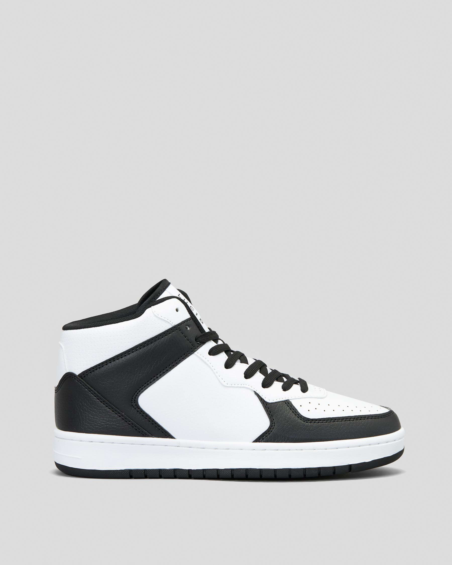 Lucid Alpha High-Top Shoes In Black/white - Fast Shipping & Easy ...