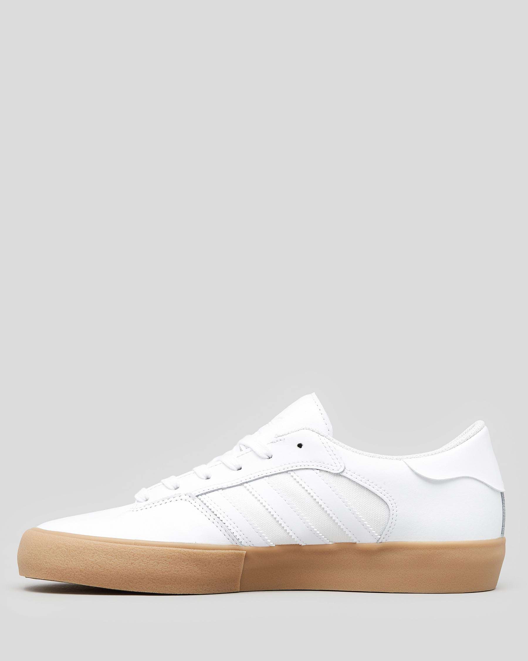 Shop adidas Matchbreak Super Shoes In Ftwr White/ftwr White/gum - Fast ...