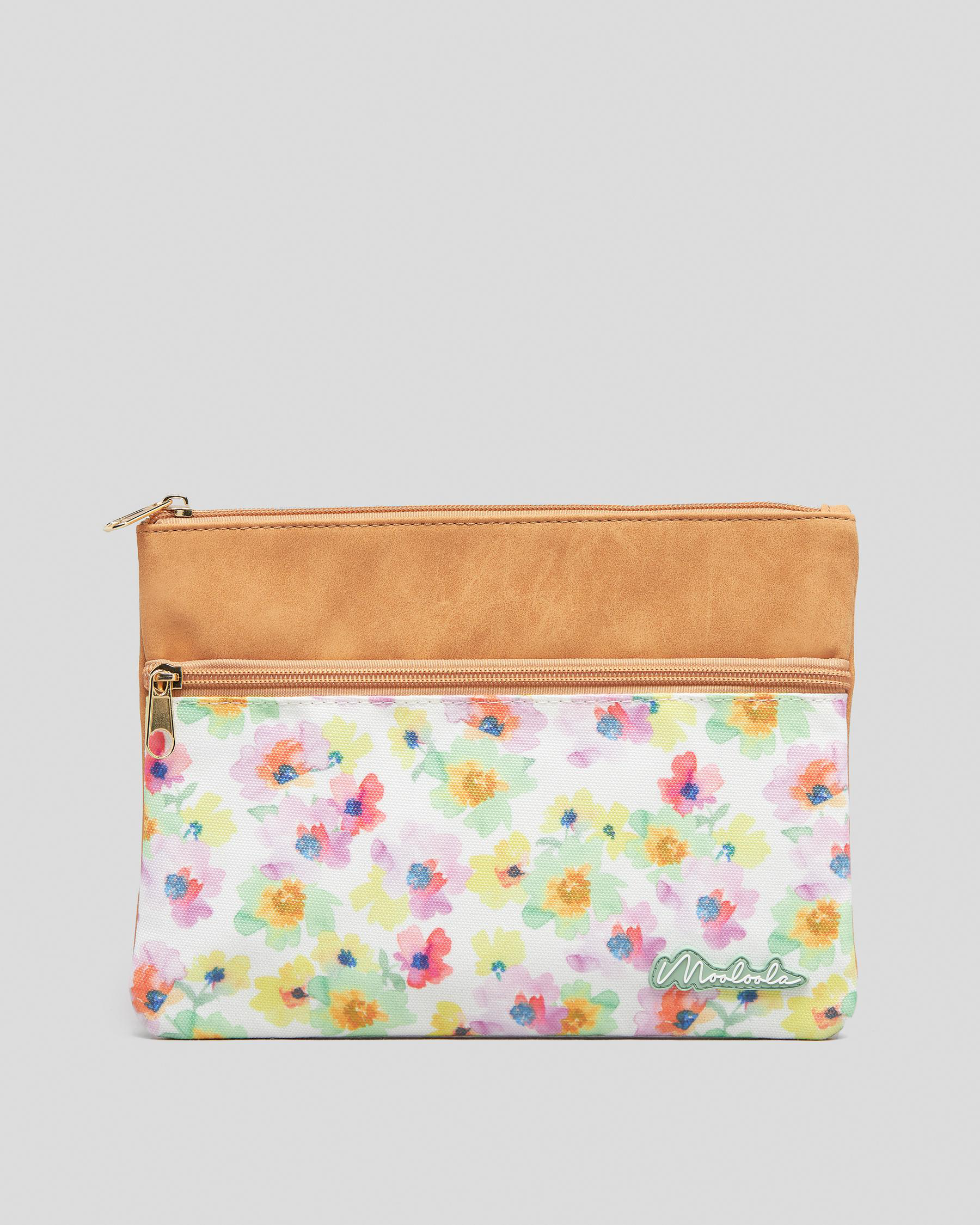 Shop Mooloola Johanna Pencil Case In White/tan - Fast Shipping & Easy ...