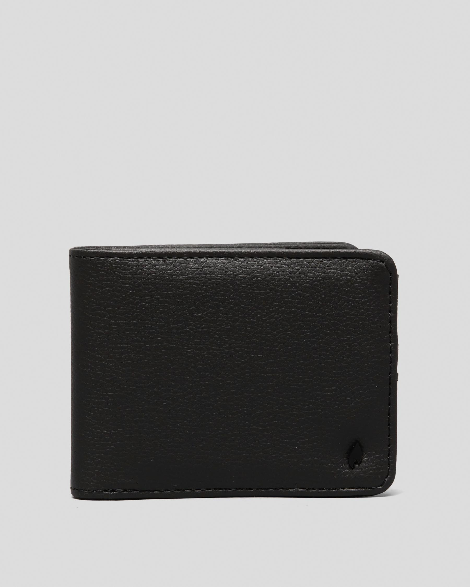 Shop Lucid Allied Vegan Leather Wallet In Black - Fast Shipping & Easy ...