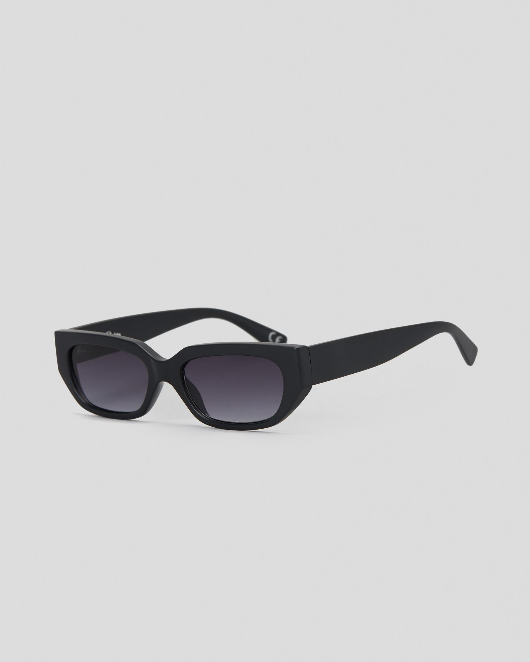 Shop Reality Eyewear The Blitz Sunglasses In Matte Black Fast Shipping And Easy Returns City 7815