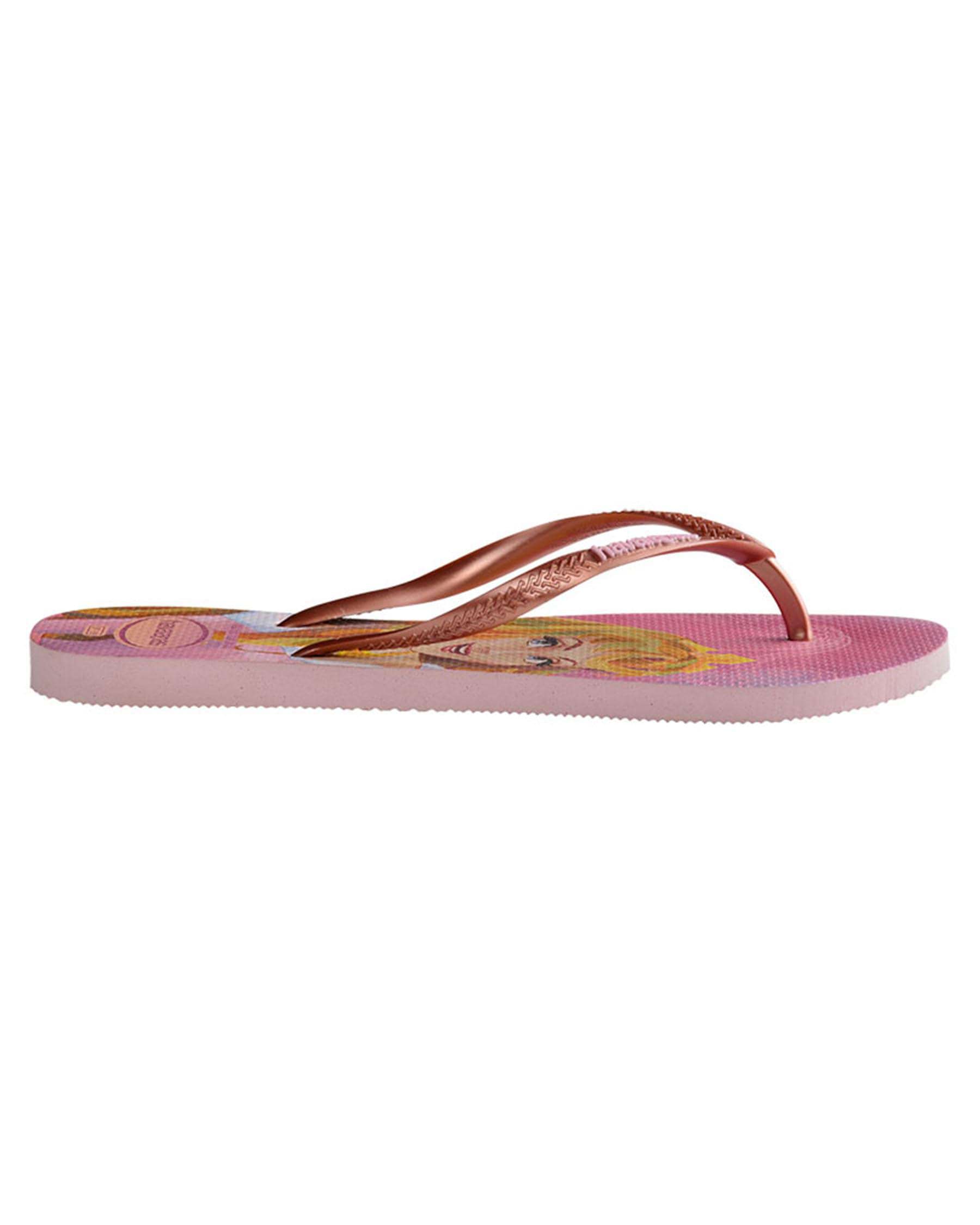 Shop Havaianas Slim Princess Thongs In Crystal Rose - Fast Shipping ...