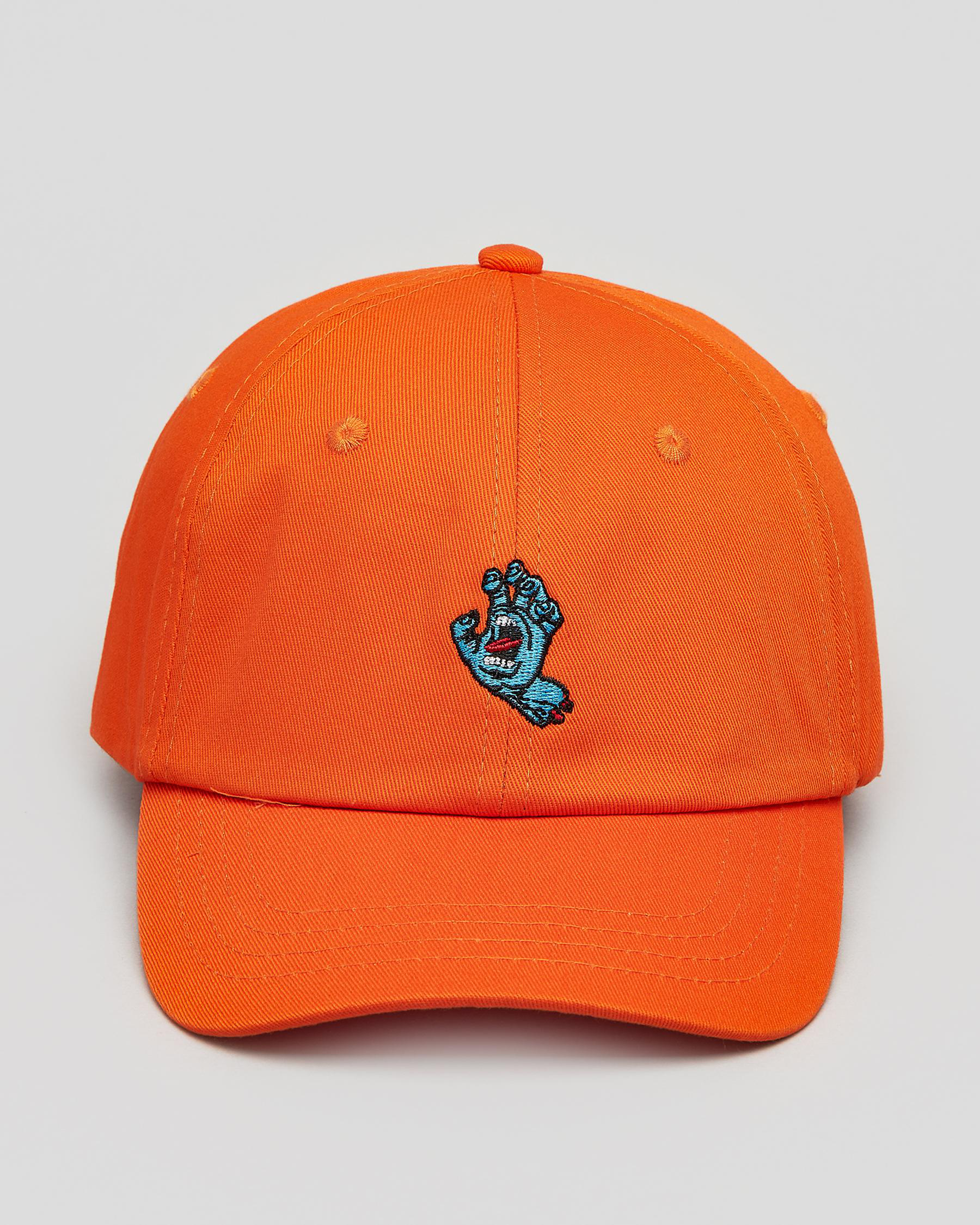 orange dad hat