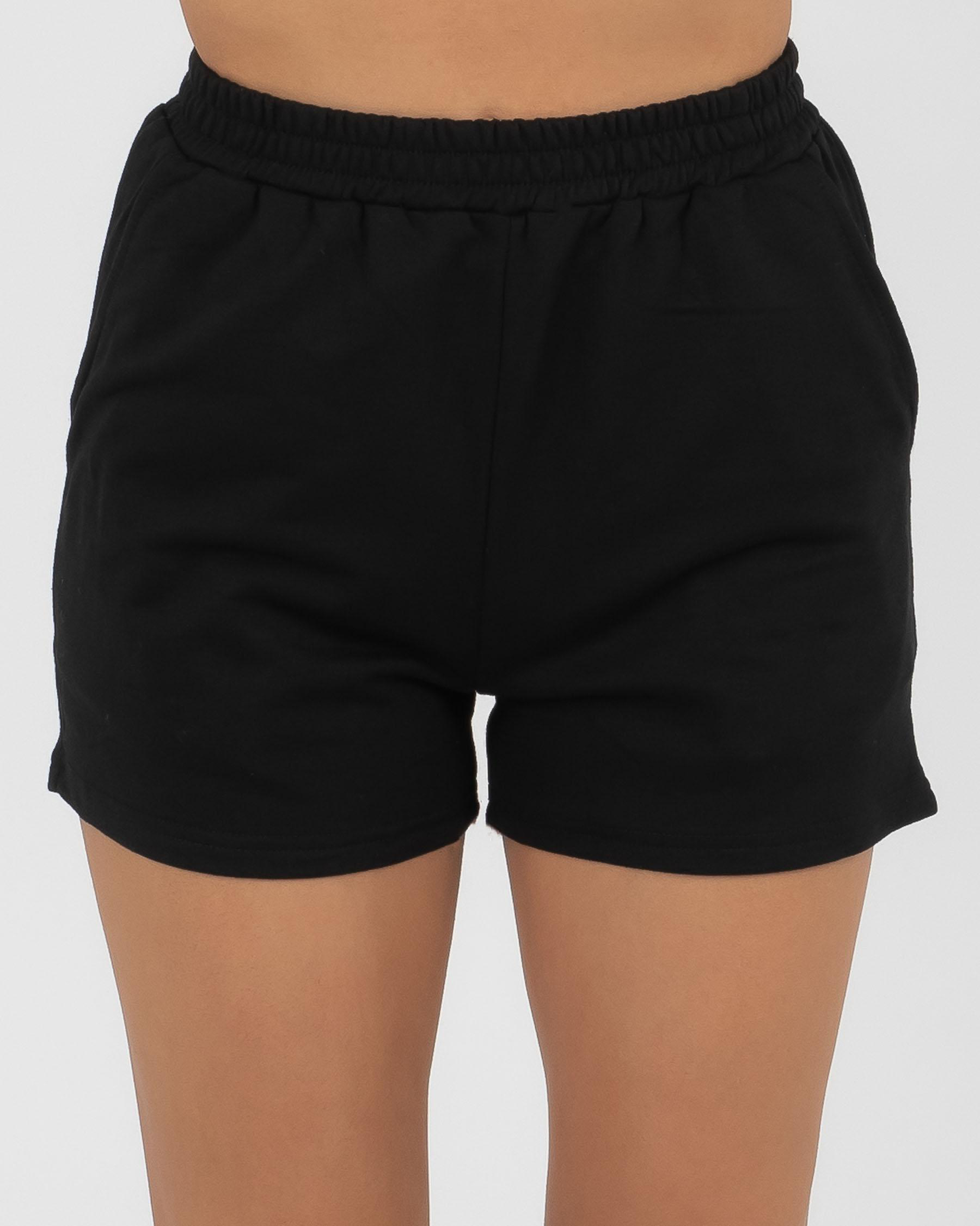 Reverse Piper Shorts In Black - Fast Shipping & Easy Returns - City ...