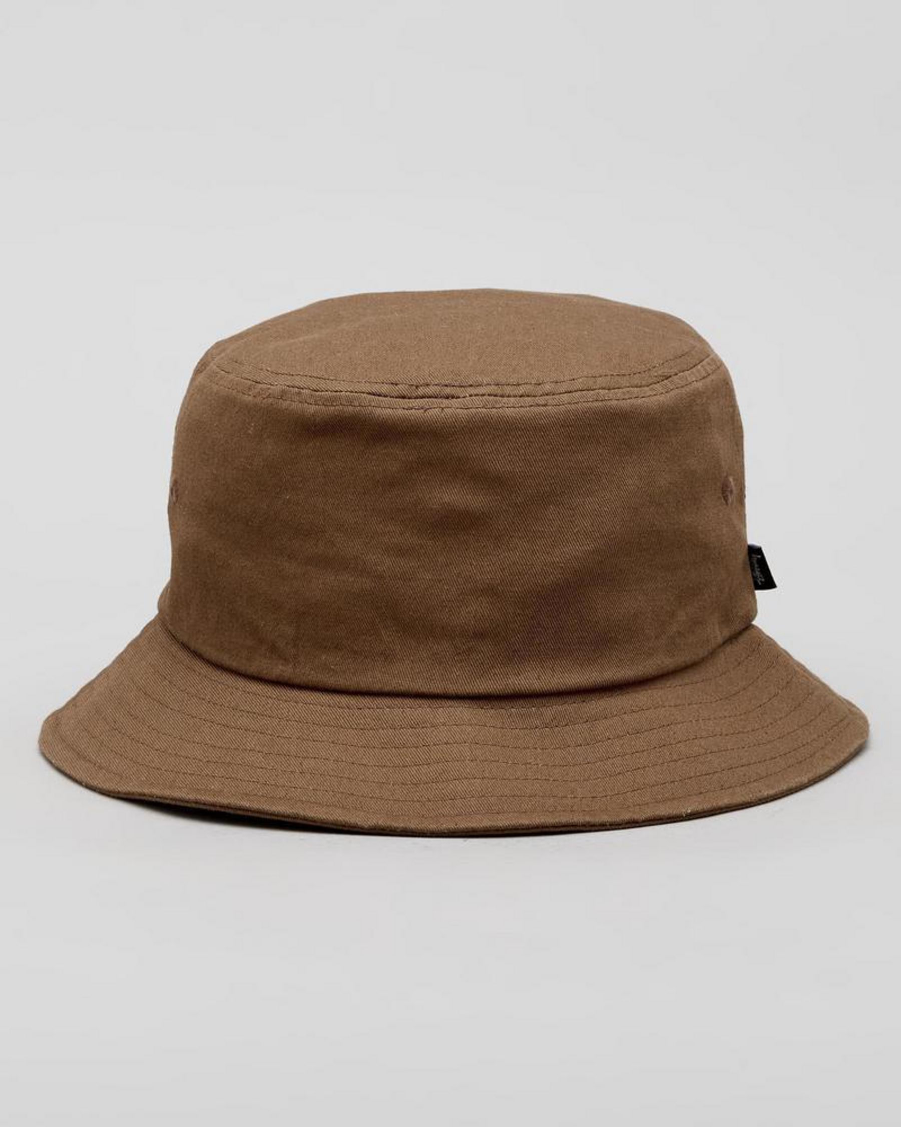 Shop Stussy Stock Bucket Hat In Chocolate - Fast Shipping & Easy ...