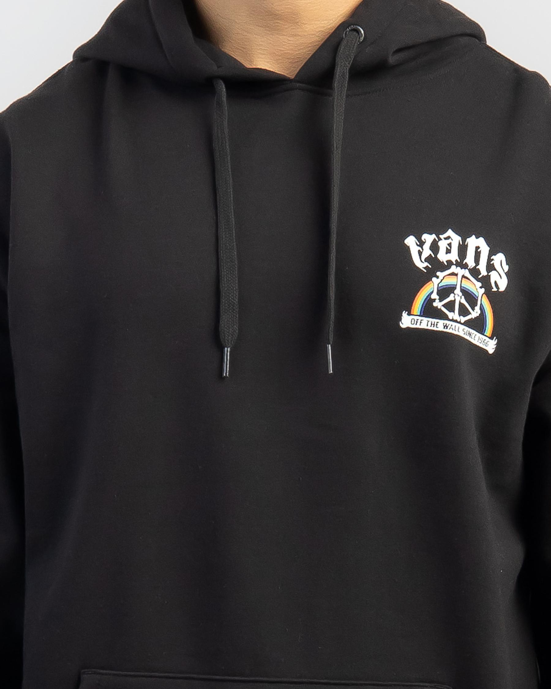 Shop Vans Opposite Unite Hoodie In Black - Fast Shipping & Easy Returns ...