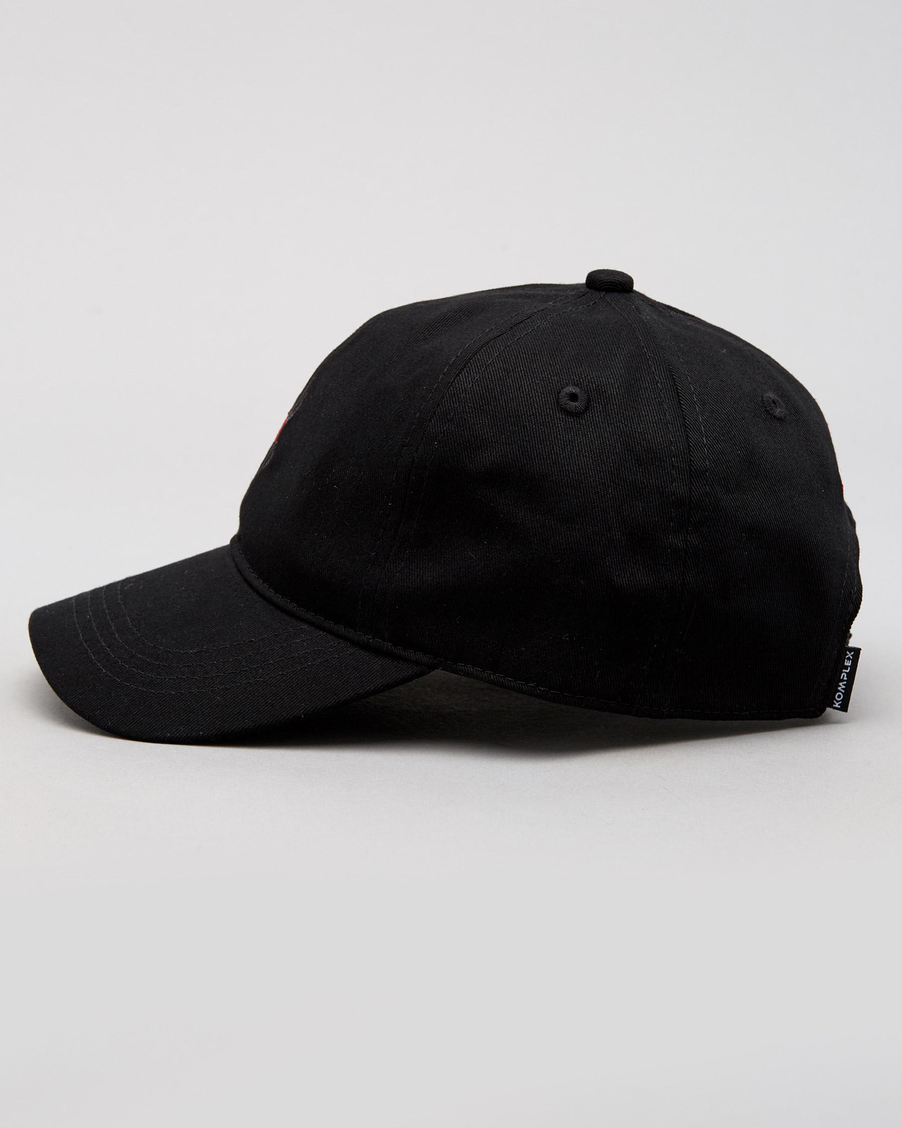 Shop Komplex Toddlers' Redback Dad Cap In Black - Fast Shipping & Easy ...