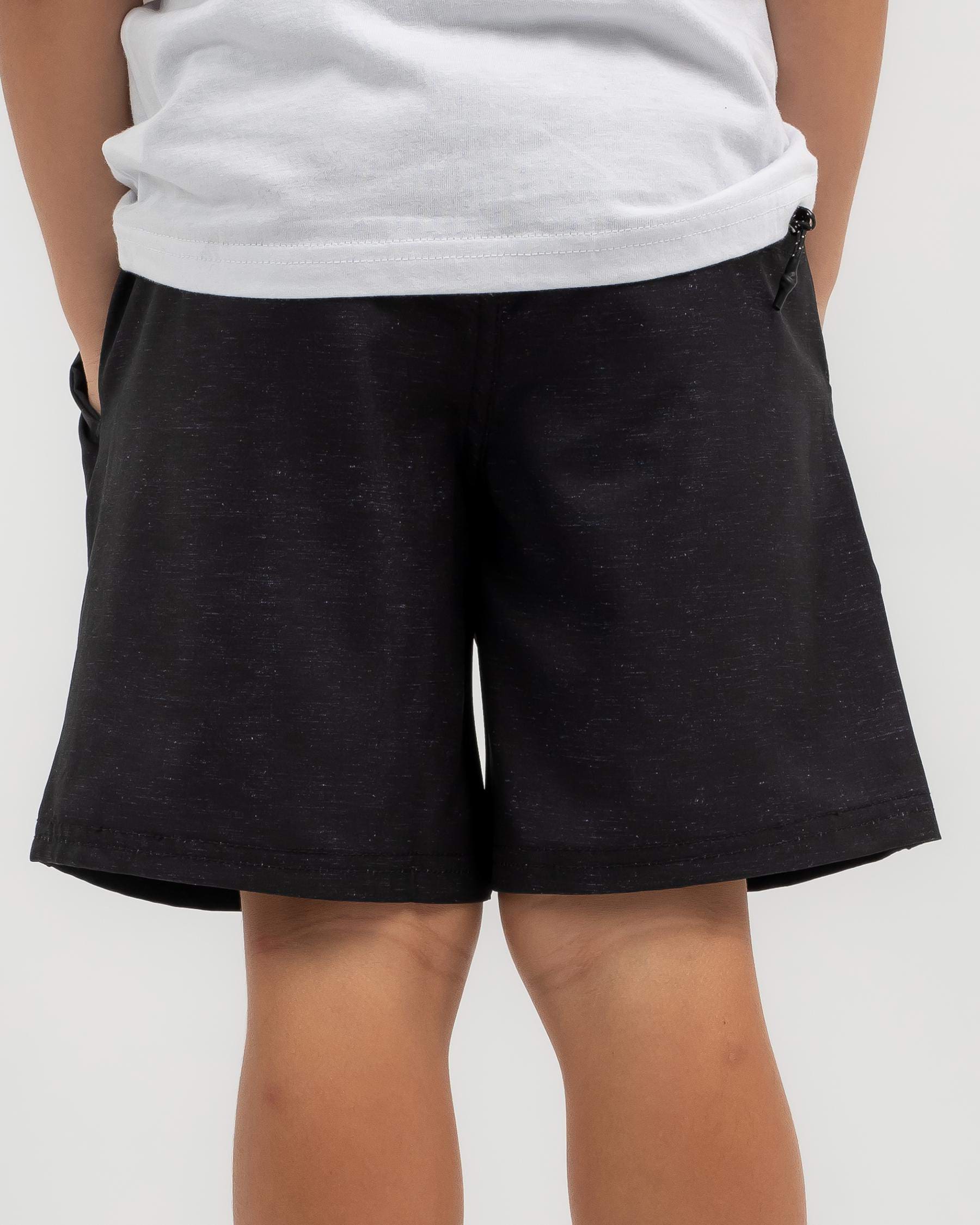 Shop Salty Life Toddlers' Accord Mully Shorts In Black - Fast Shipping 