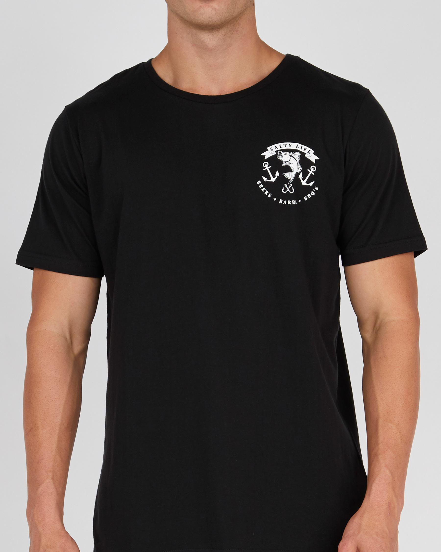 Salty Life Endeavour T-shirt In Black - Fast Shipping & Easy Returns ...