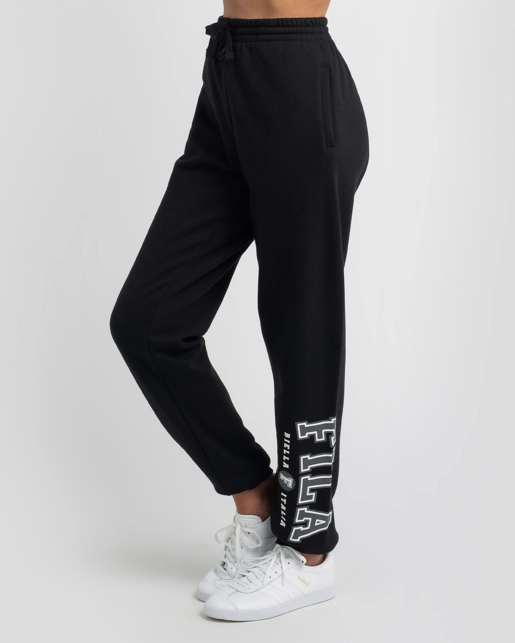 Shop Fila City Stellar Track Pants In Black - Fast Shipping & Easy ...