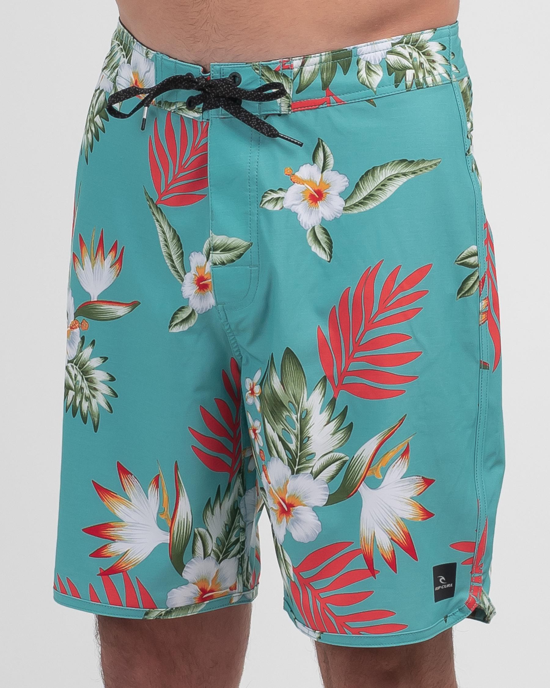 Shop Rip Curl Mirage Visasoul Board Shorts In Teal - Fast Shipping ...