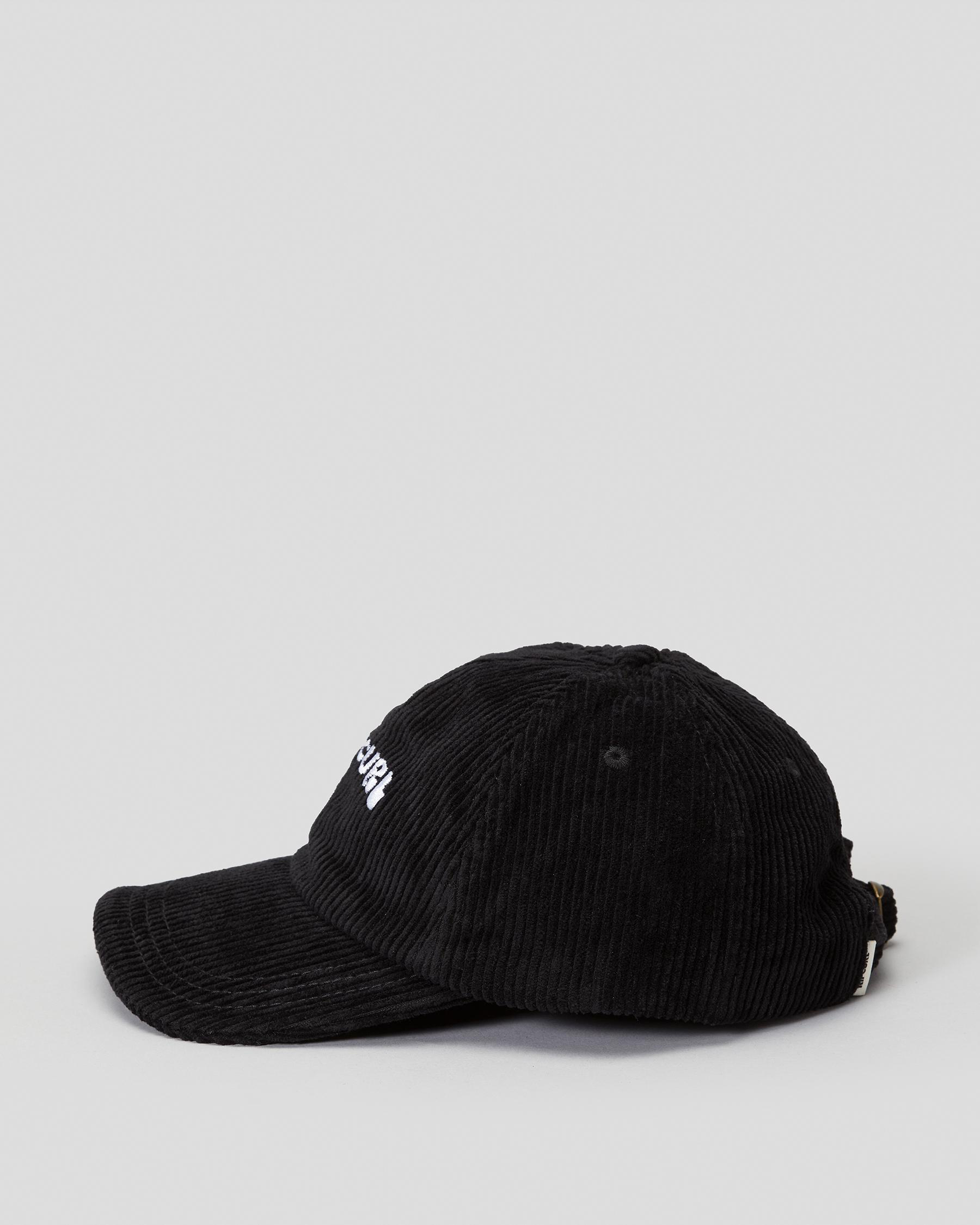 Rip Curl Cord Surf Cap In Black - FREE* Shipping & Easy Returns