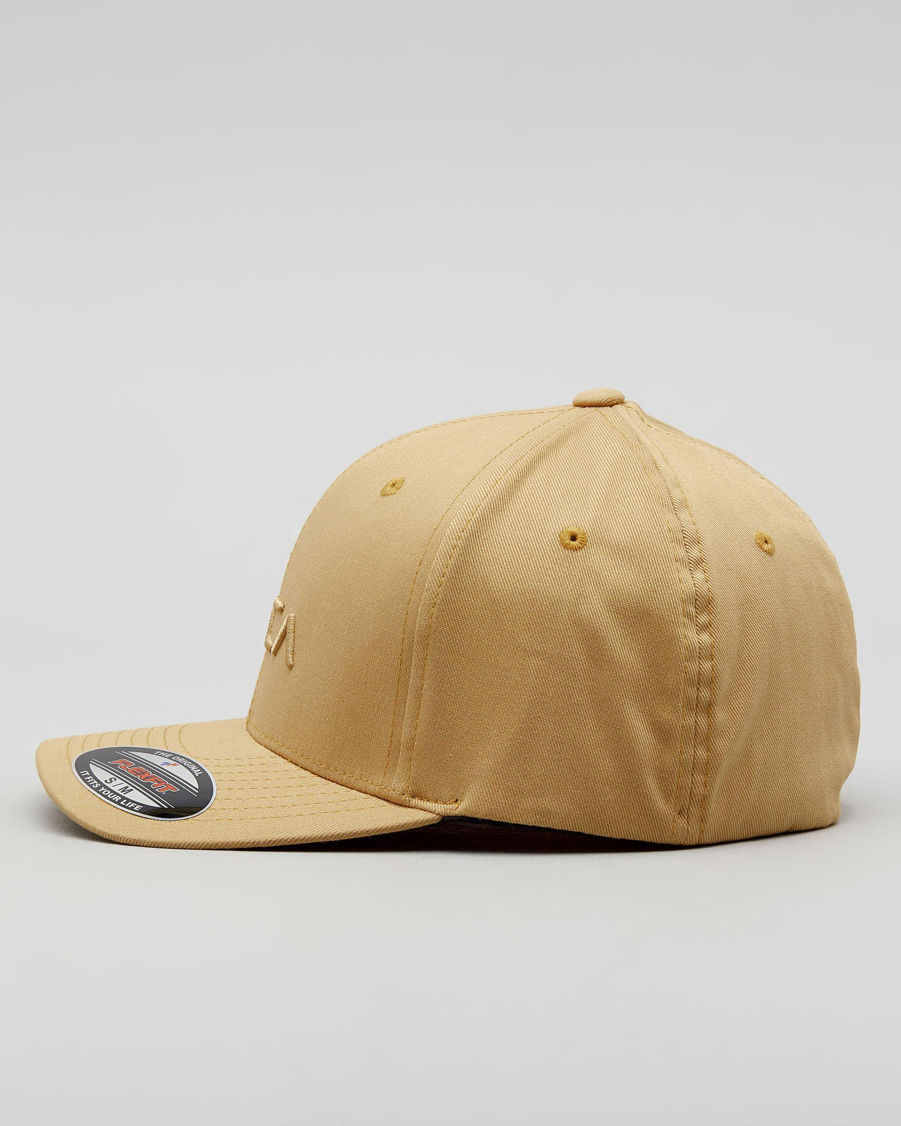 Shop RVCA Flex Fit Cap In Sand - Fast Shipping & Easy Returns - City ...