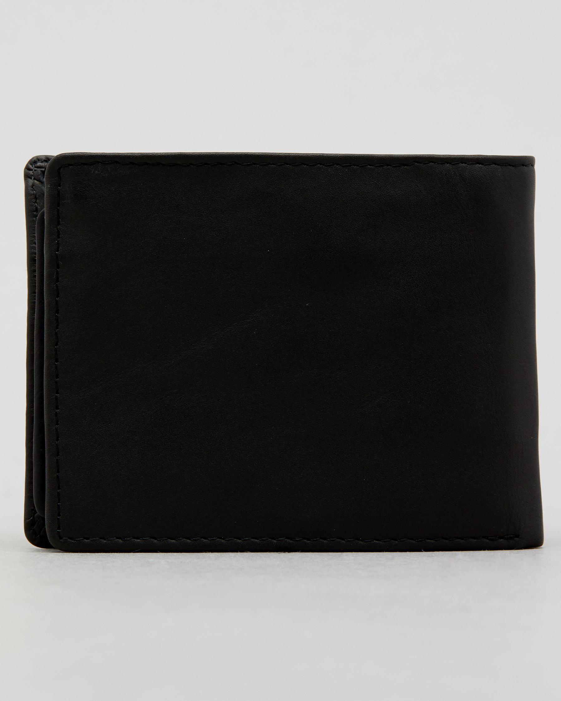 Shop Quiksilver Guthrie IV Wallet In Black - Fast Shipping & Easy ...