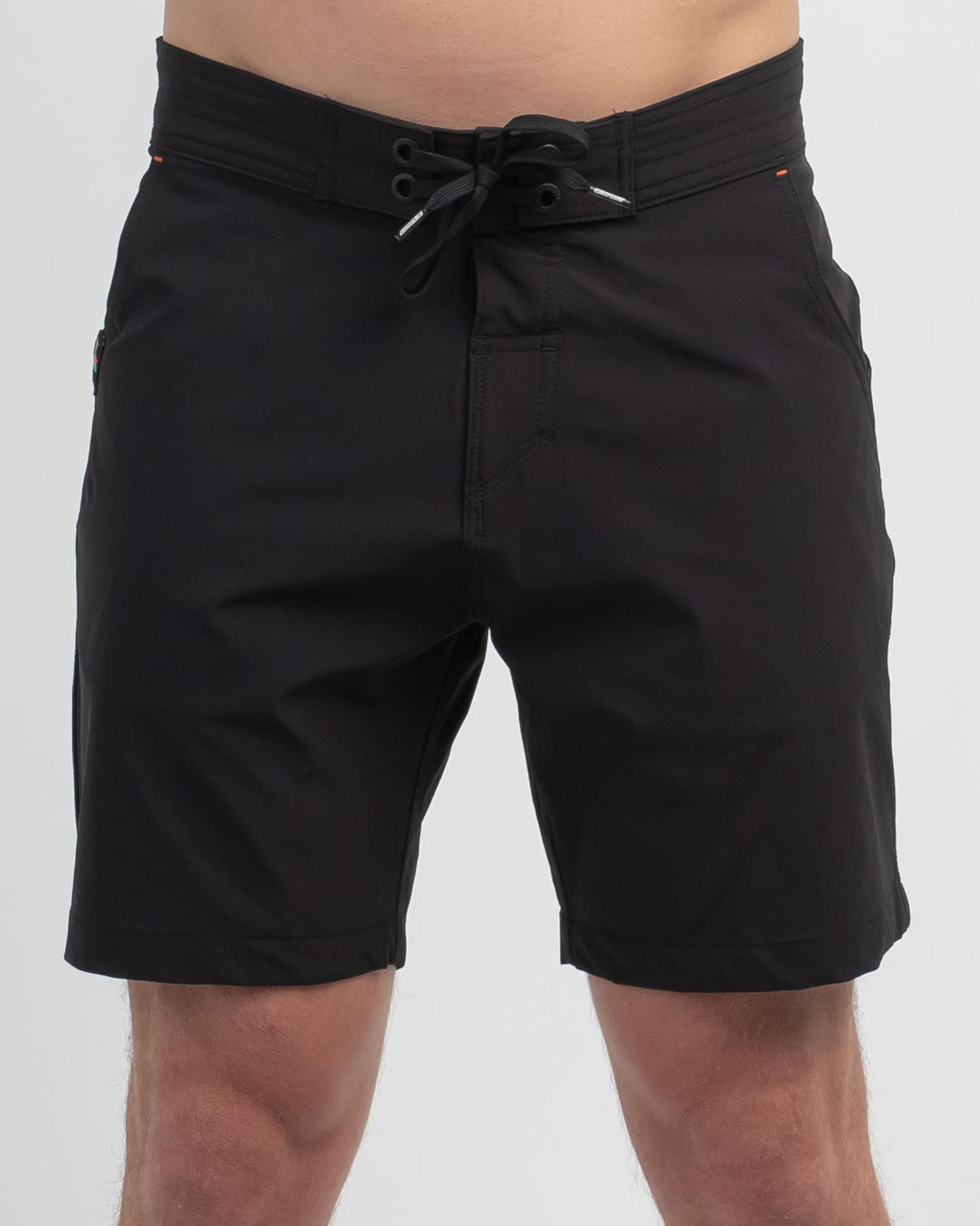 Shop Jetpilot Jet-Lite Board Shorts In Black - Fast Shipping & Easy ...