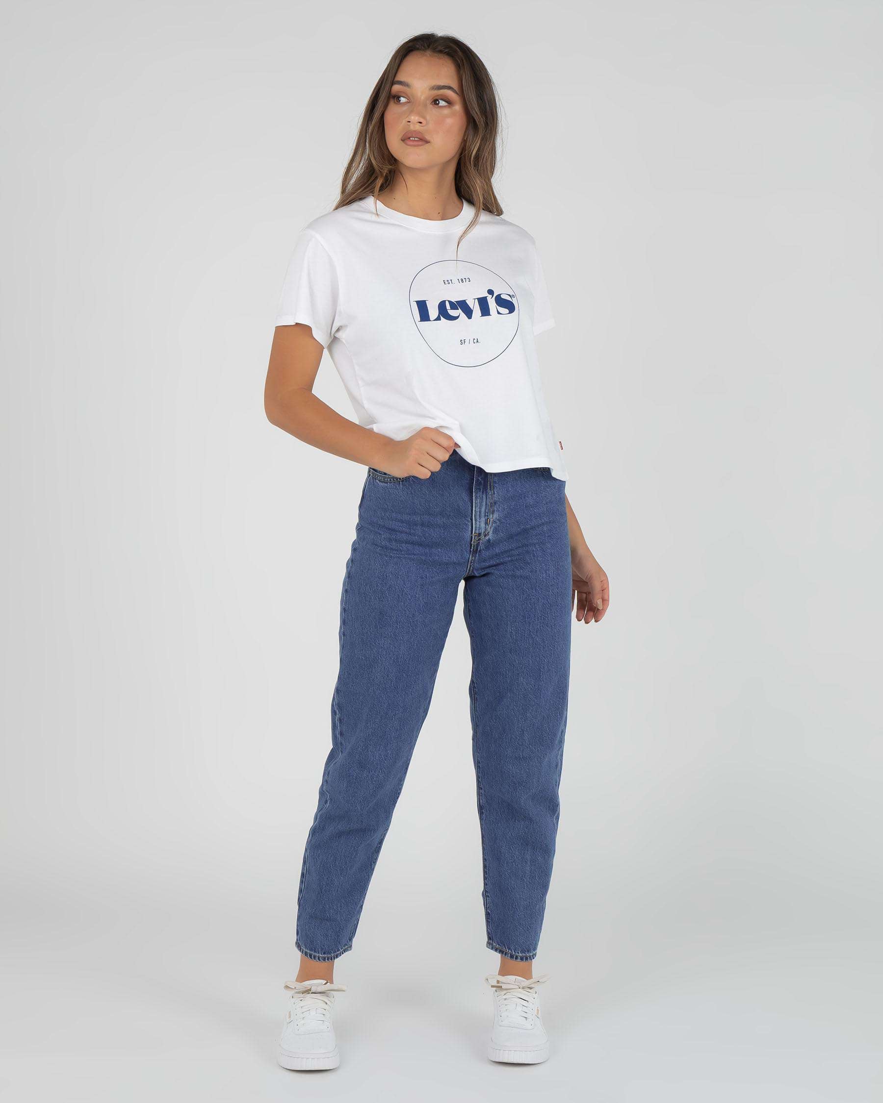 Shop Levi's High Loose Taper Jeans In Hold My Purse - Fast Shipping ...