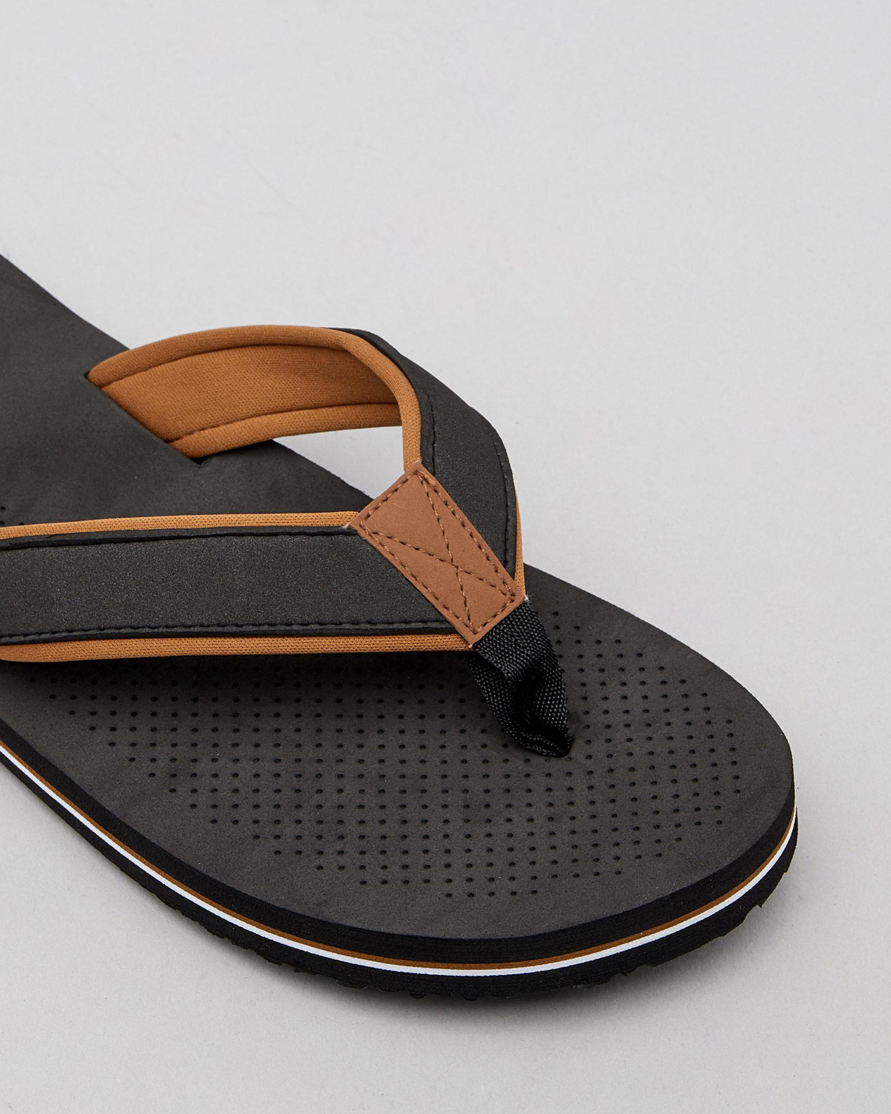 Shop Skylark Hunter Thongs In Black - Fast Shipping & Easy Returns ...