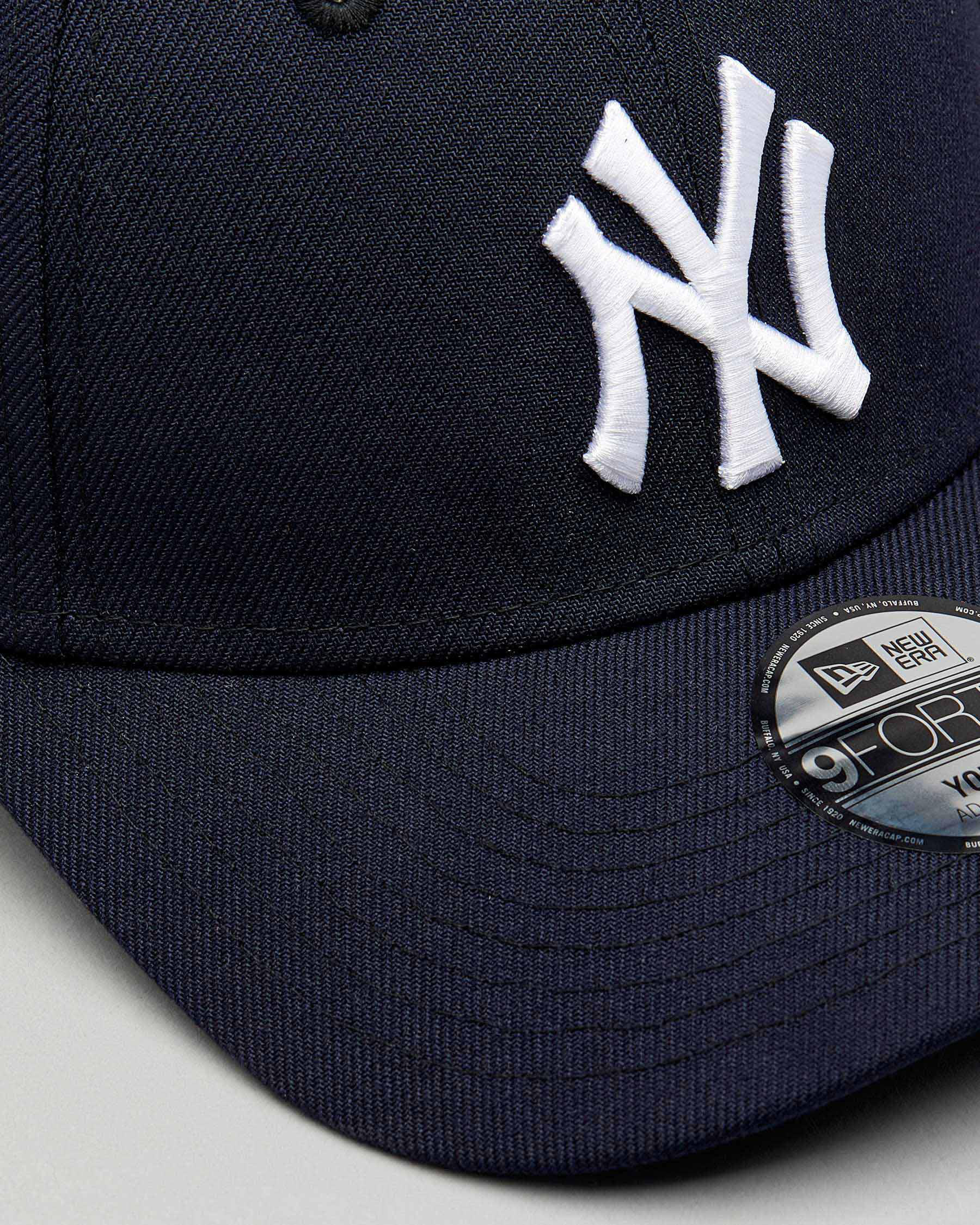 Shop New Era Boys' 9Forty Classic NY Cap In Navy - Fast Shipping & Easy ...